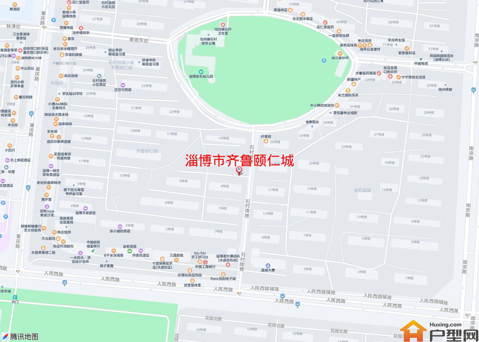 齐鲁颐仁城小区 - 户型网