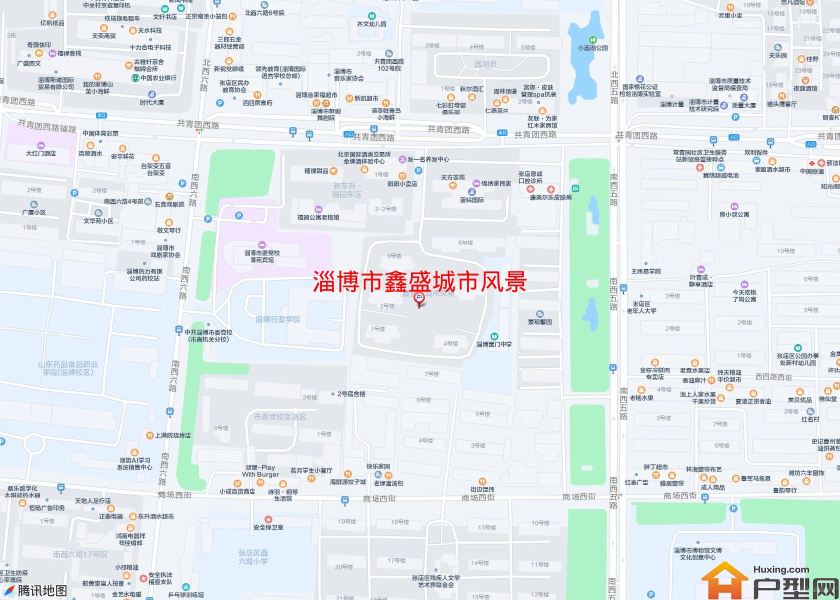 鑫盛城市风景小区 - 户型网