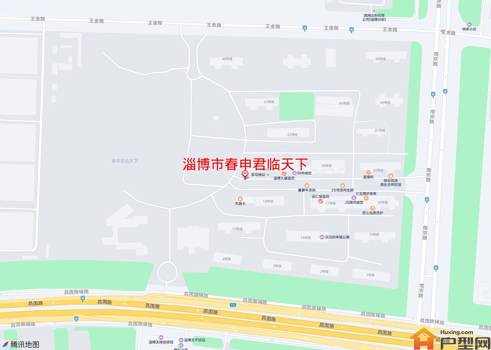春申君临天下小区 - 户型网