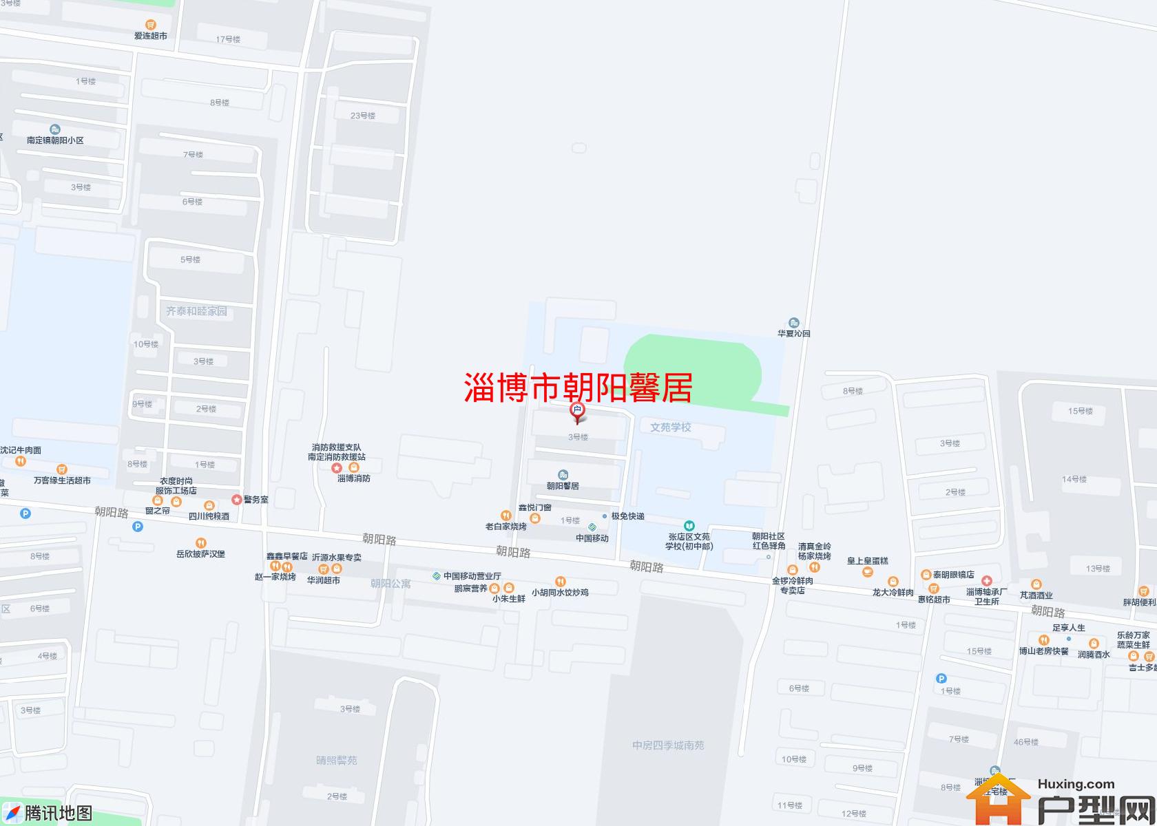 朝阳馨居小区 - 户型网