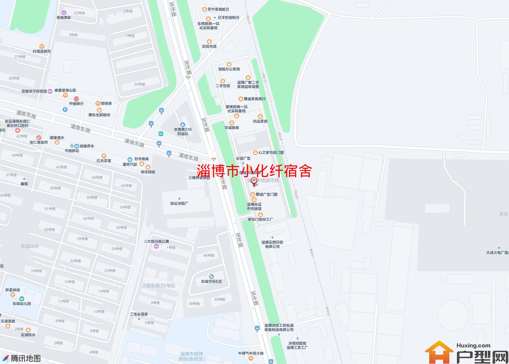 小化纤宿舍小区 - 户型网