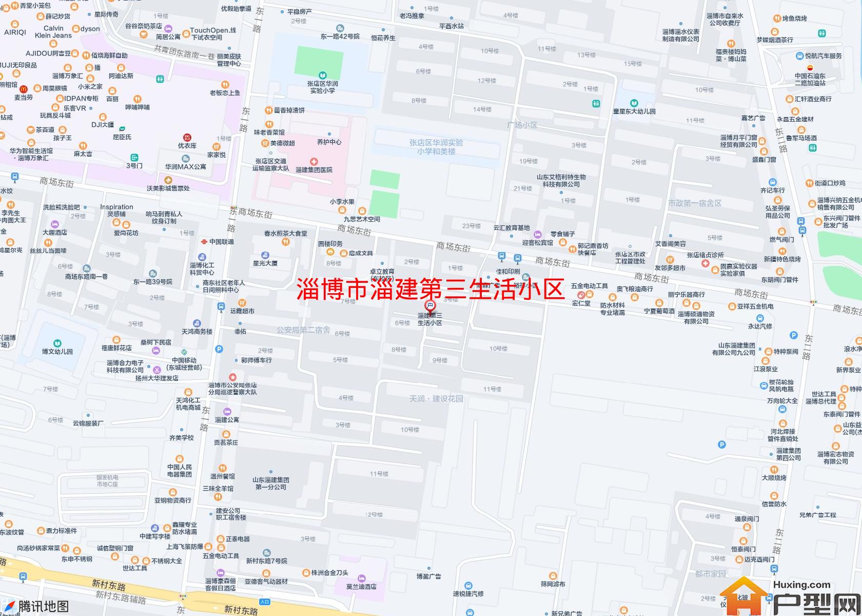淄建第三生活小区小区 - 户型网