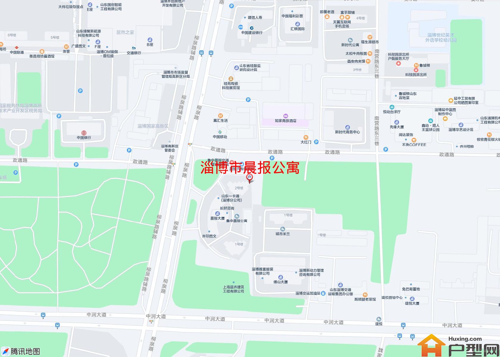 晨报公寓小区 - 户型网
