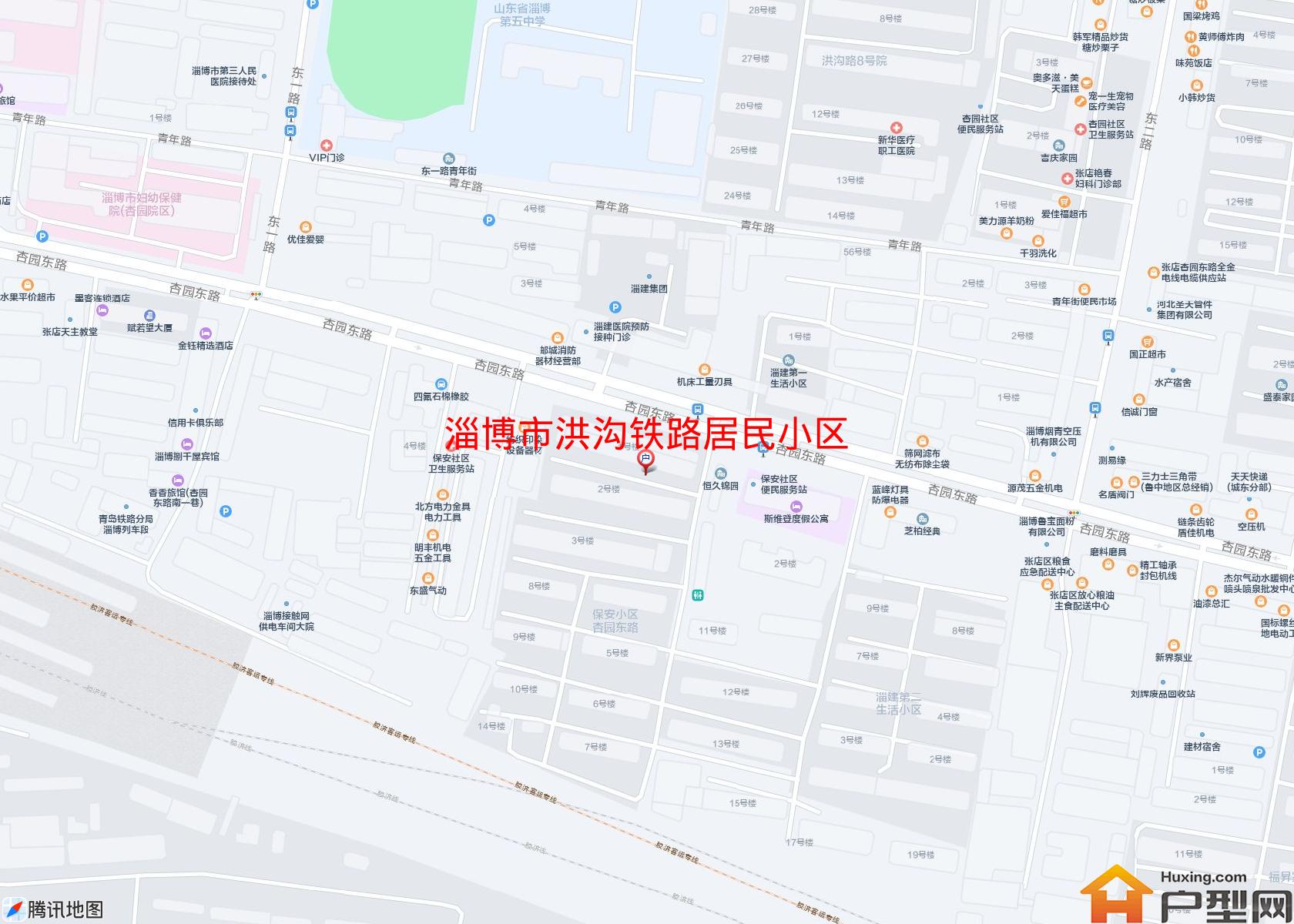 洪沟铁路居民小区小区 - 户型网