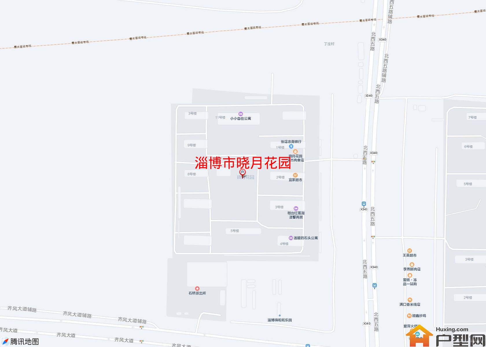 晓月花园小区 - 户型网