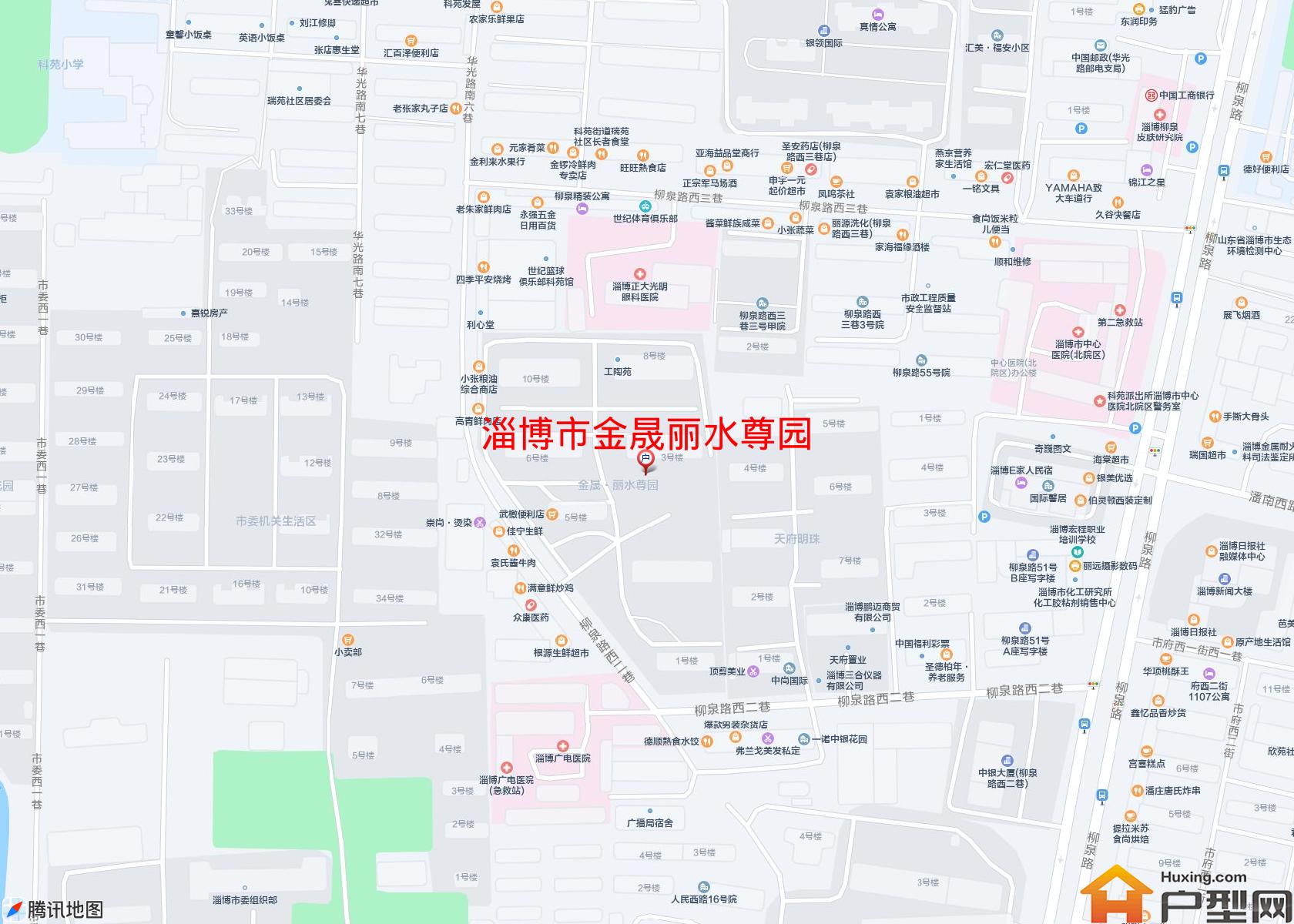 金晟丽水尊园小区 - 户型网