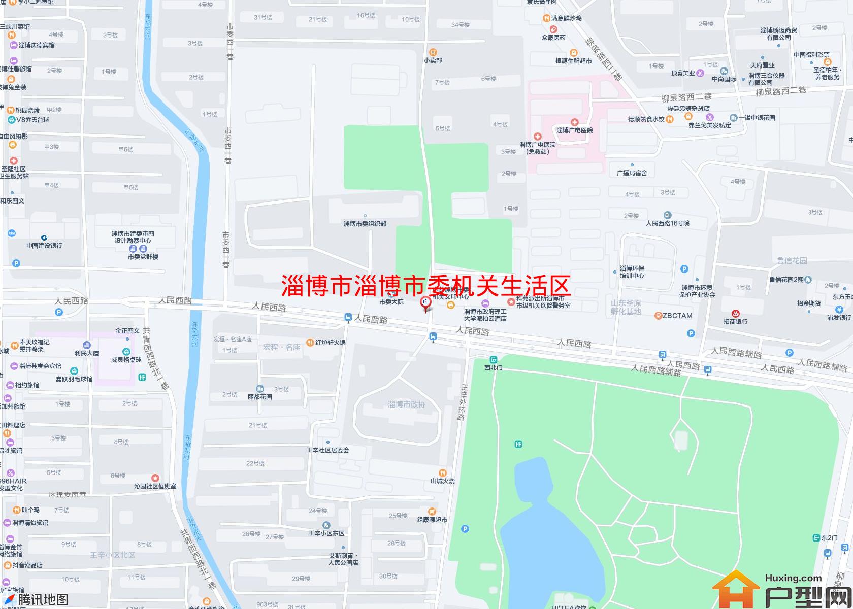 淄博市委机关生活区小区 - 户型网