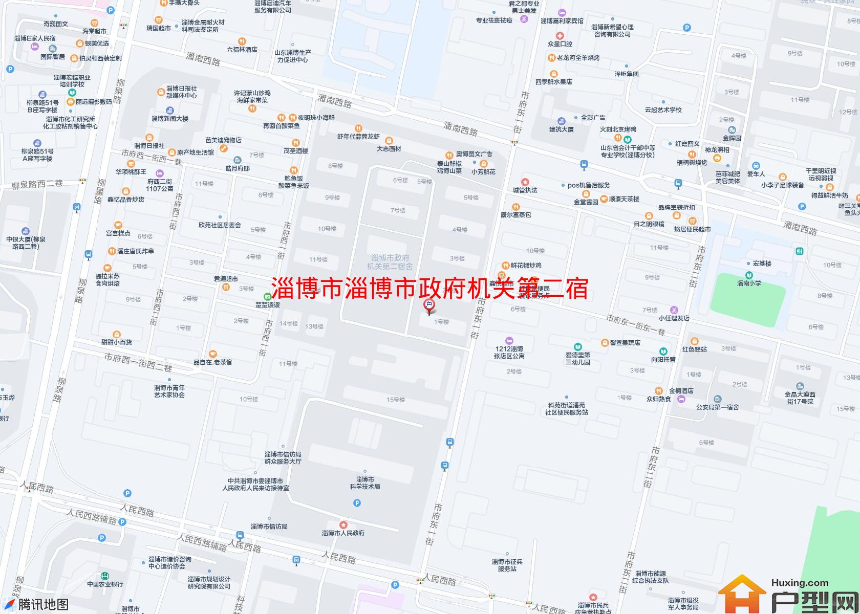 淄博市政府机关第二宿舍小区 - 户型网