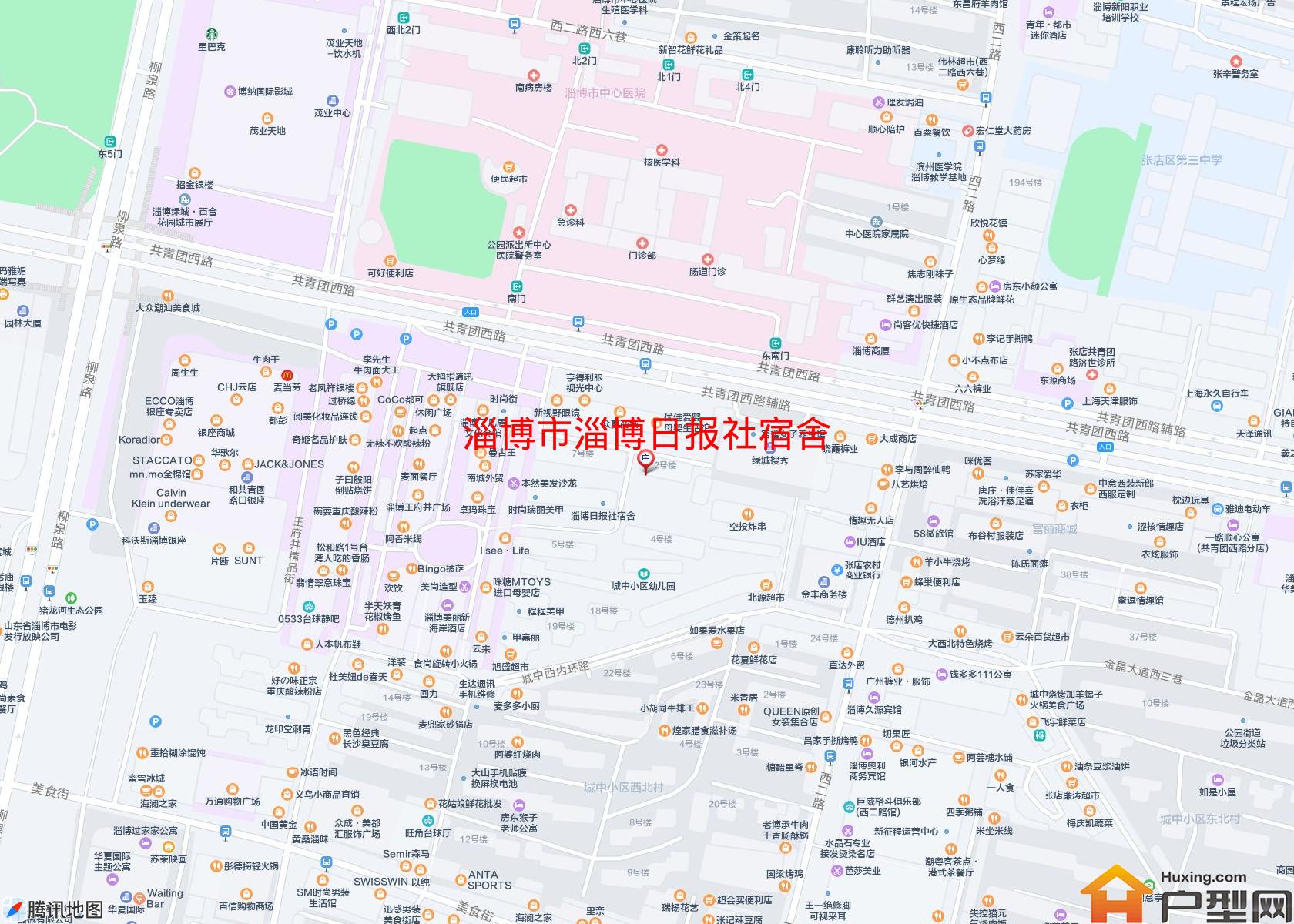 淄博日报社宿舍小区 - 户型网