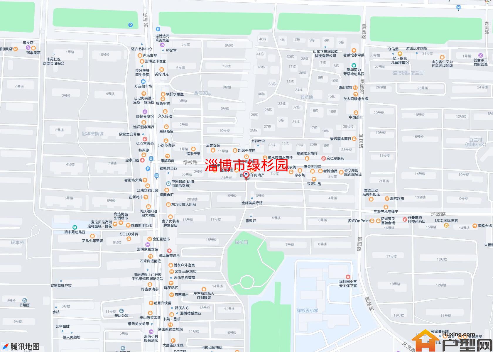 绿杉园小区 - 户型网