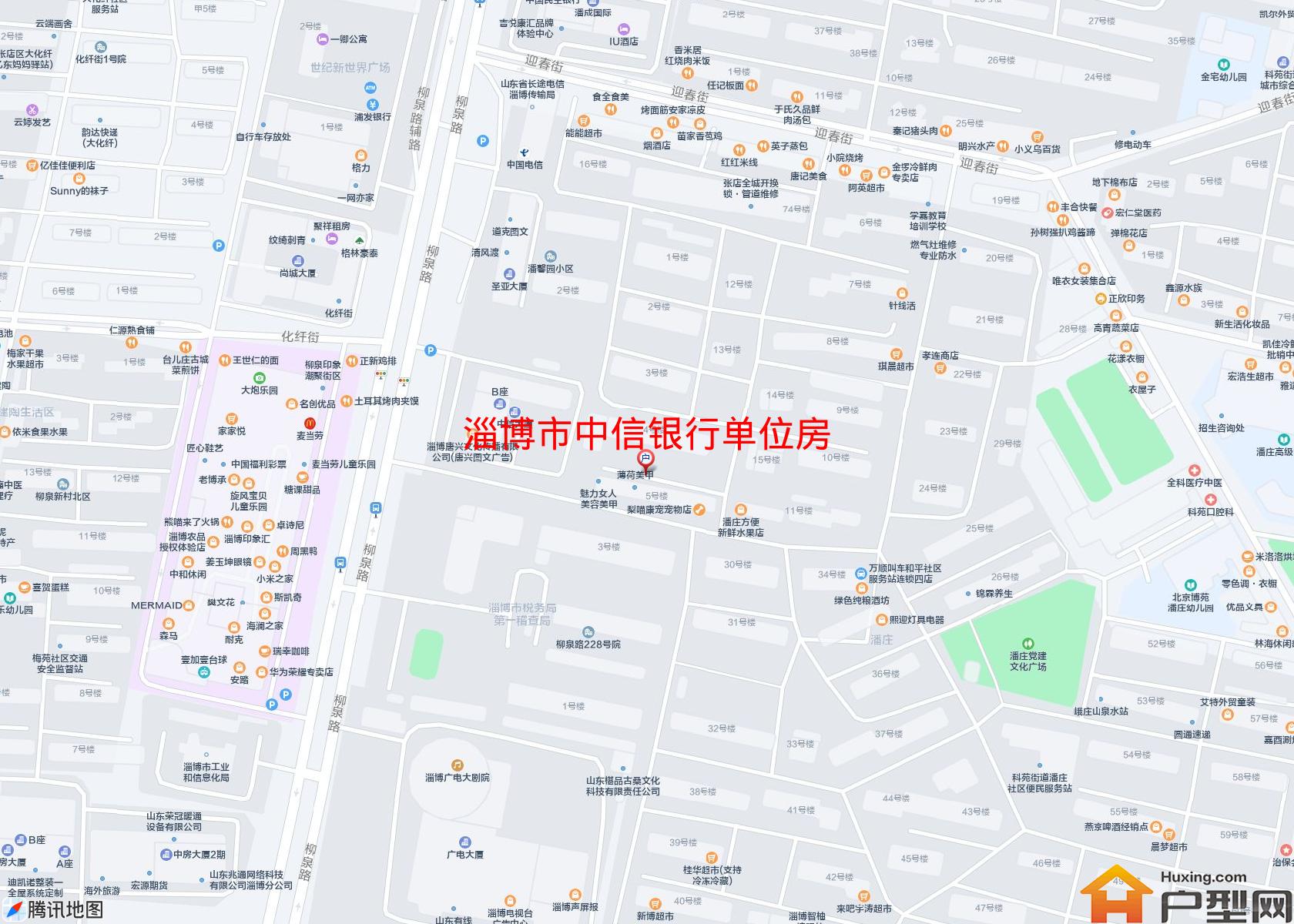 中信银行单位房小区 - 户型网