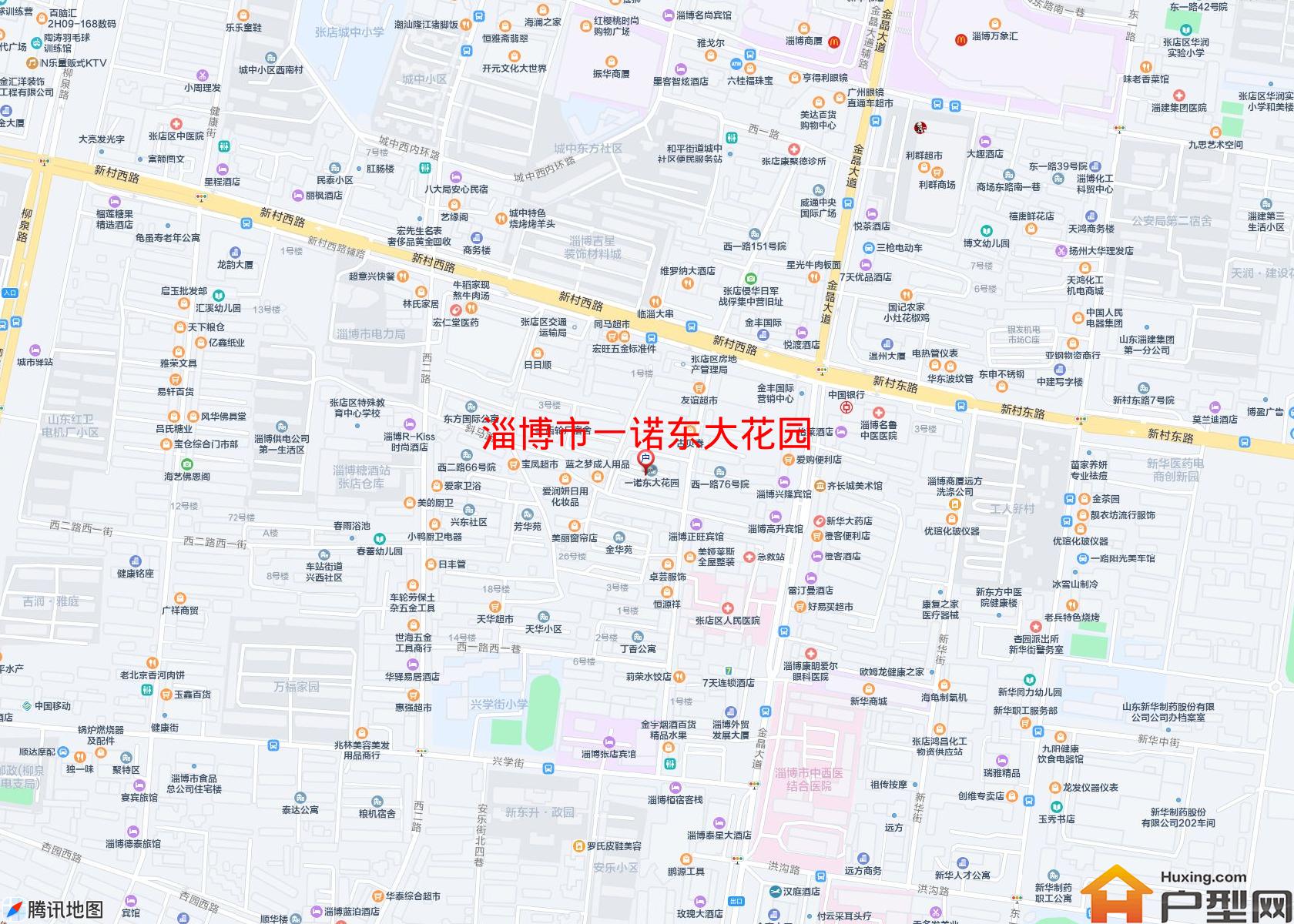 一诺东大花园小区 - 户型网