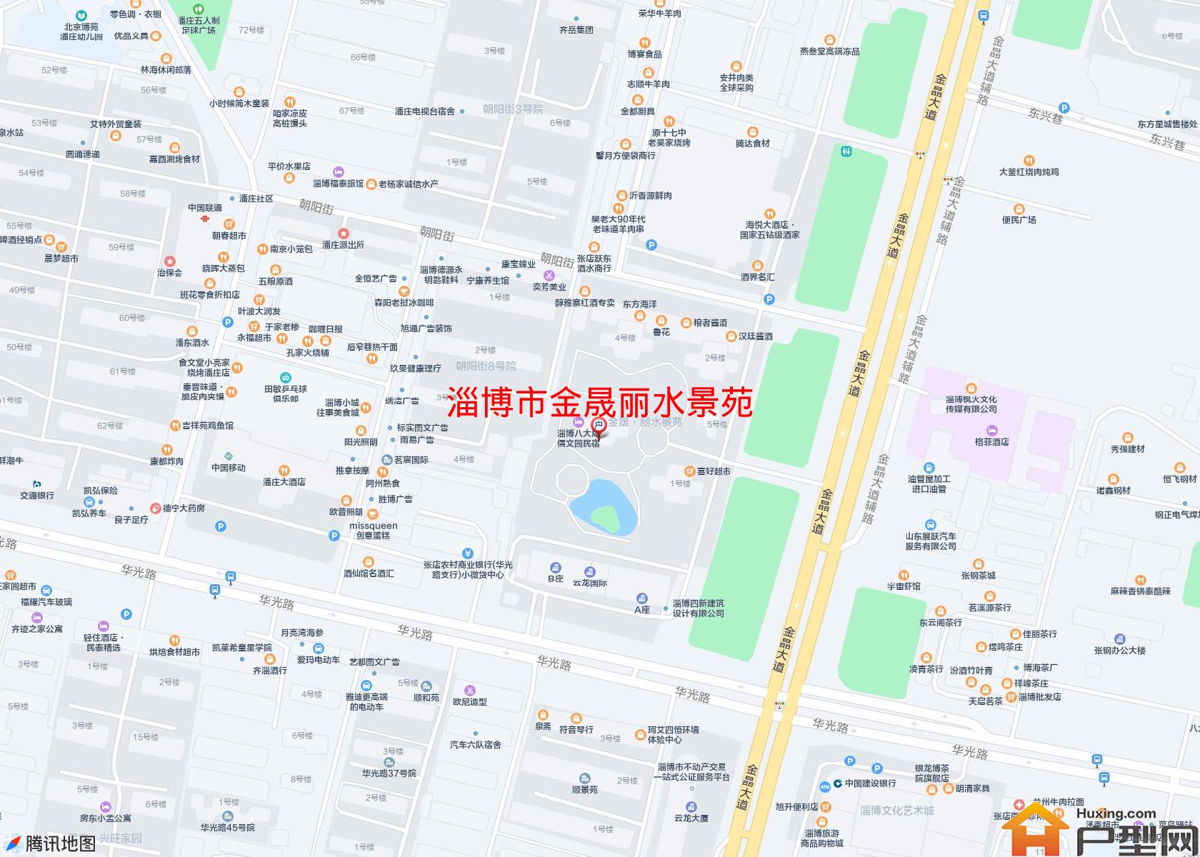 金晟丽水景苑小区 - 户型网