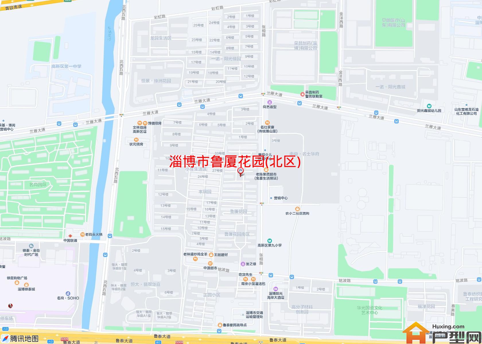 鲁厦花园(北区)小区 - 户型网