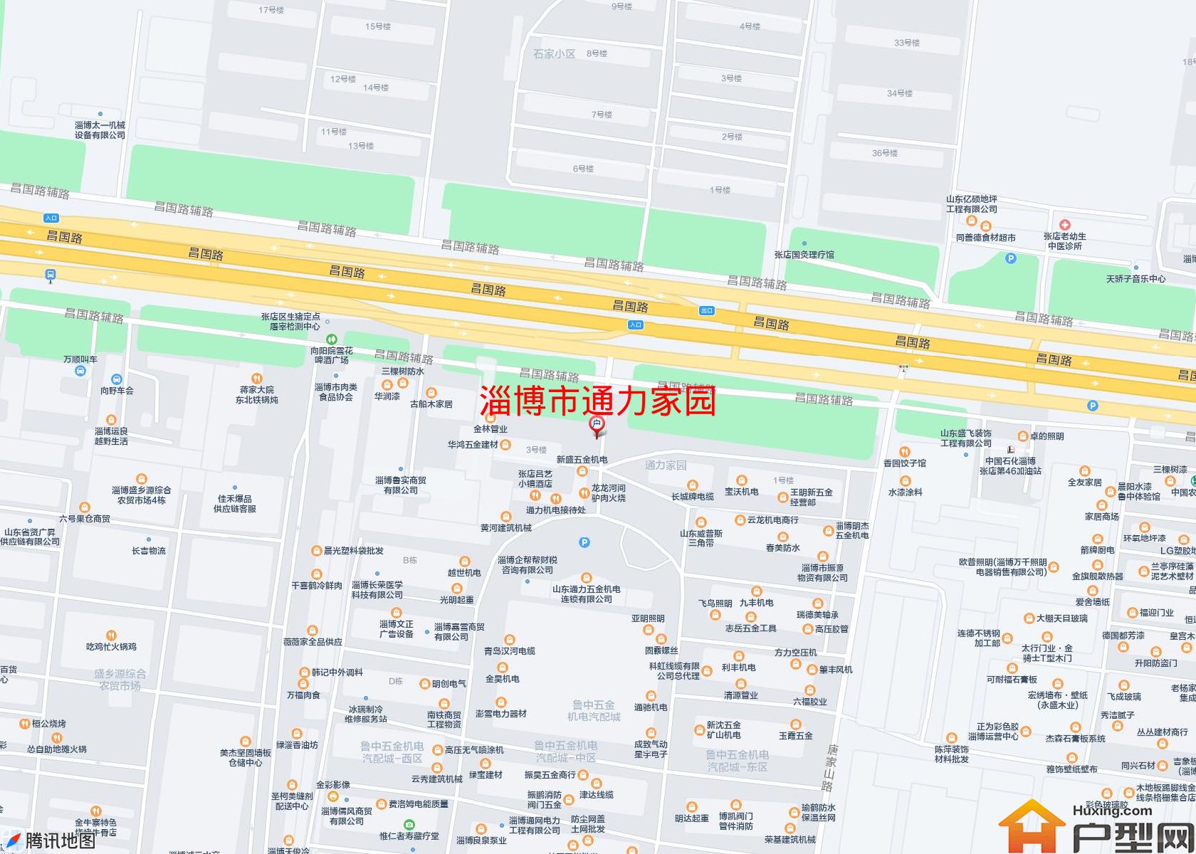 通力家园小区 - 户型网