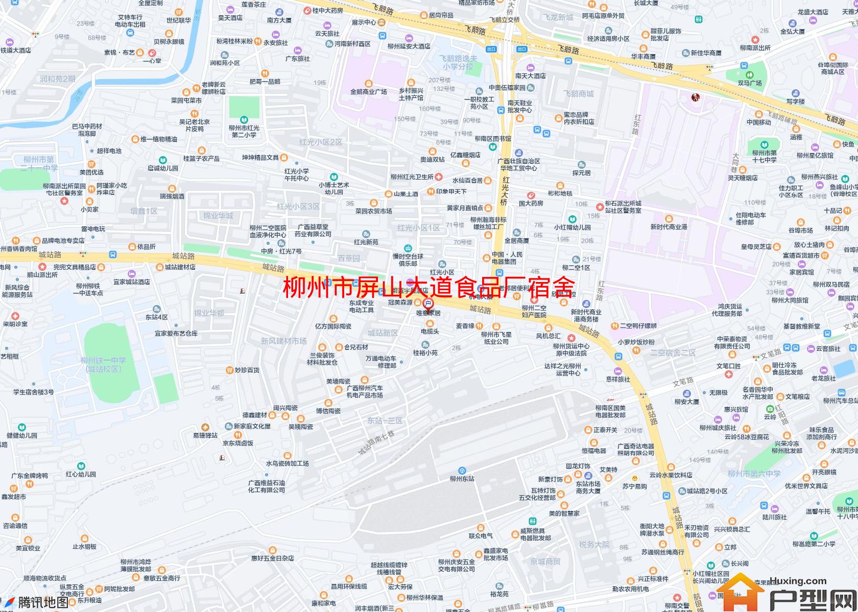 屏山大道食品厂宿舍小区 - 户型网