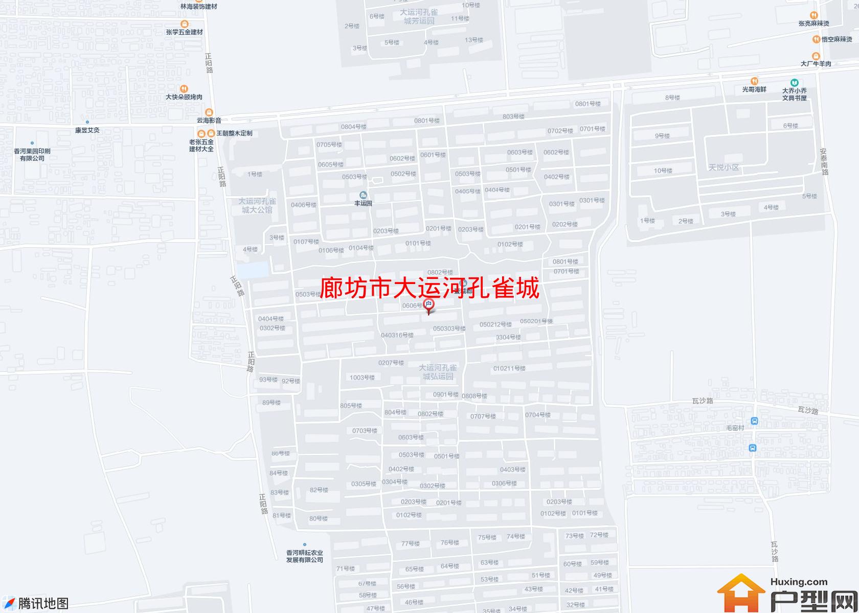大运河孔雀城小区 - 户型网 大运河孔雀城小区 - 户型网