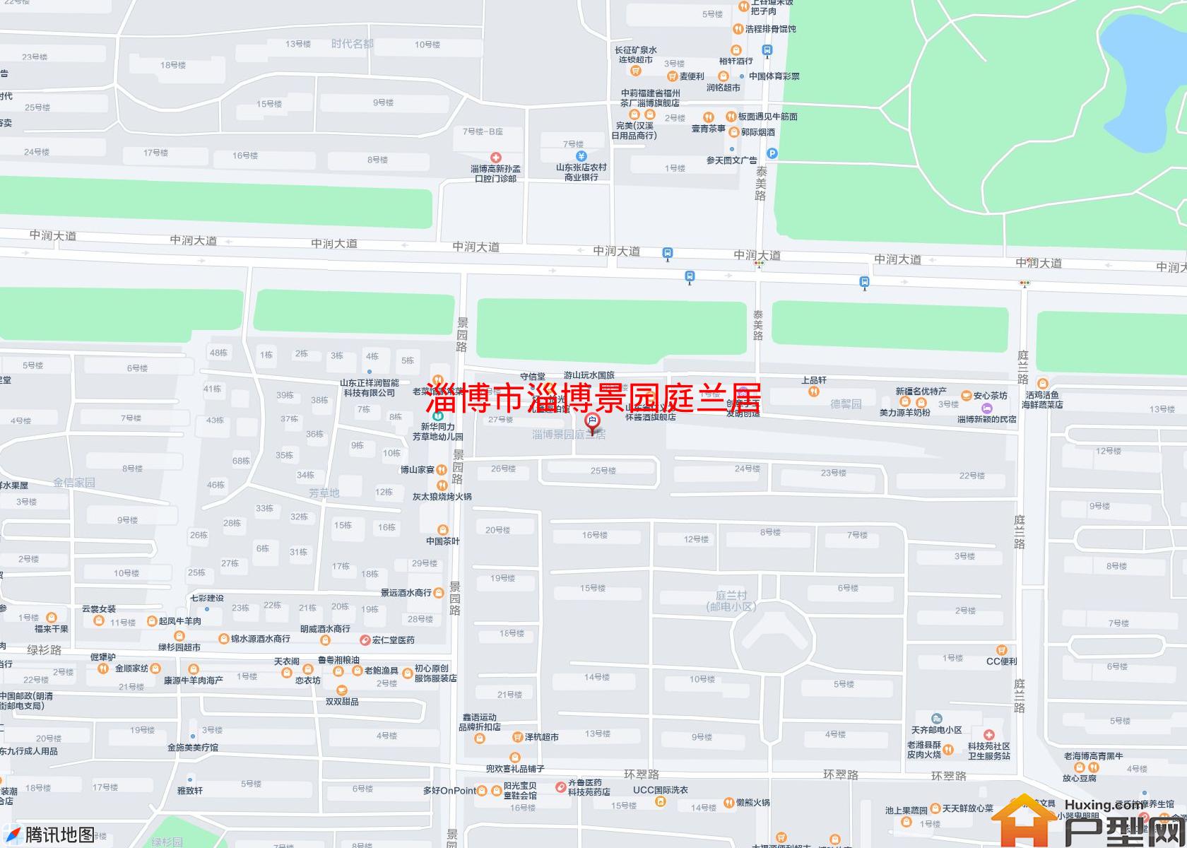 淄博景园庭兰居小区 - 户型网