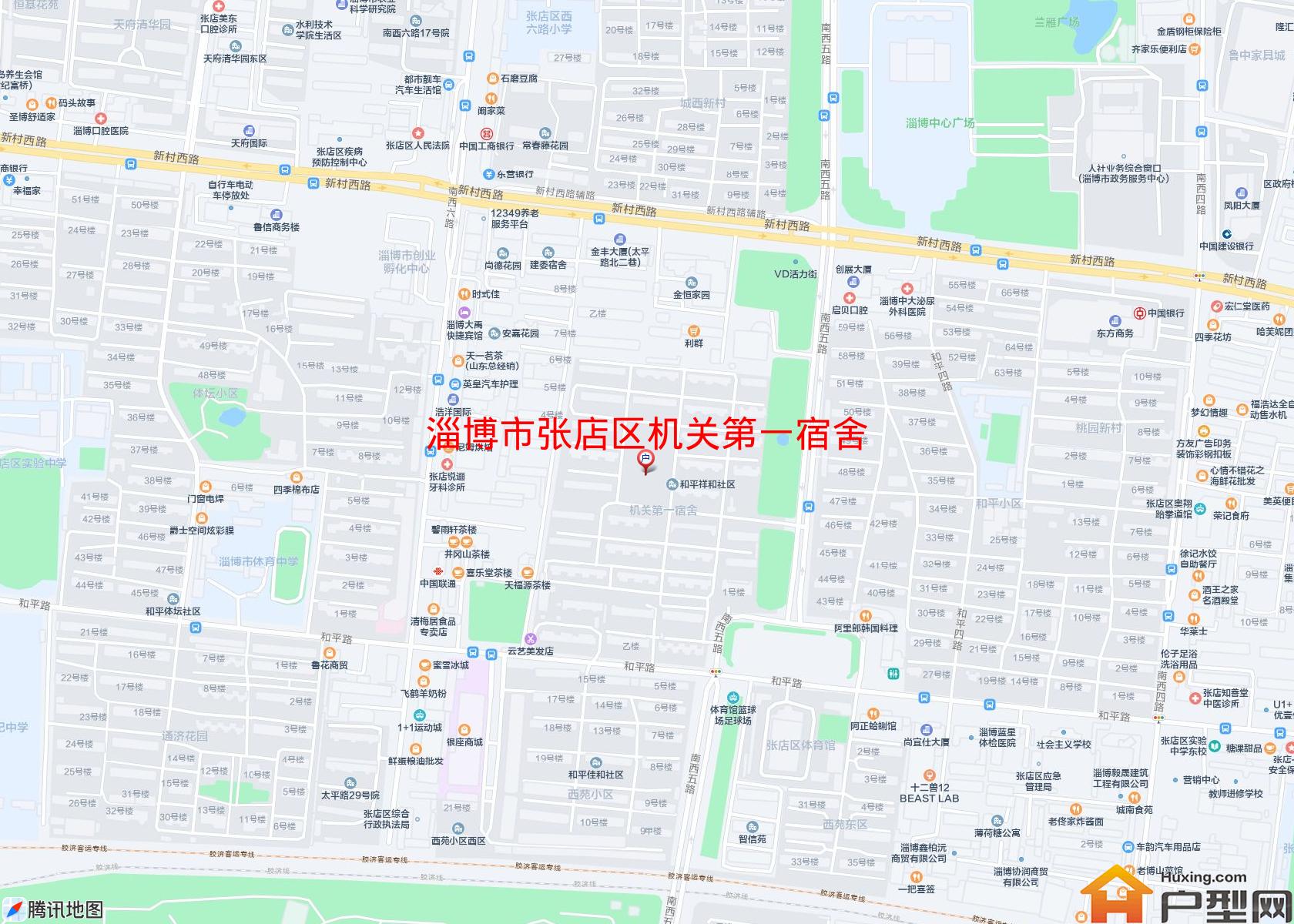 张店区机关第一宿舍小区 - 户型网