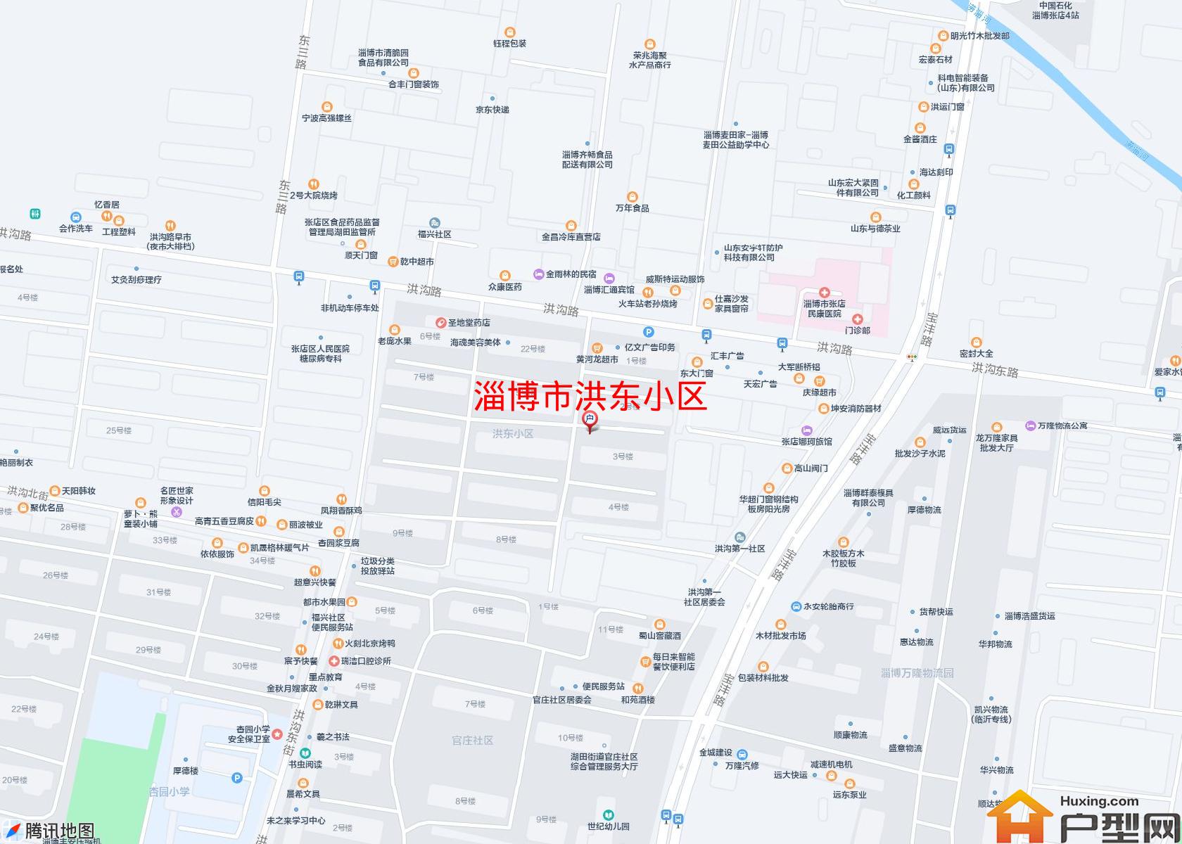 洪东小区小区 - 户型网