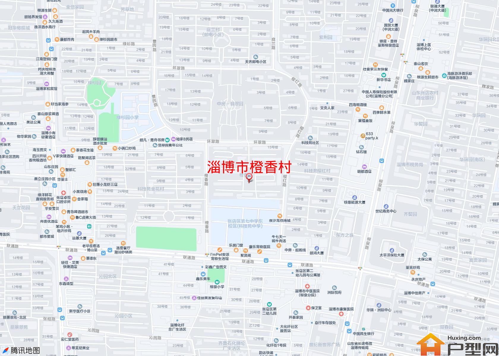 橙香村小区 - 户型网