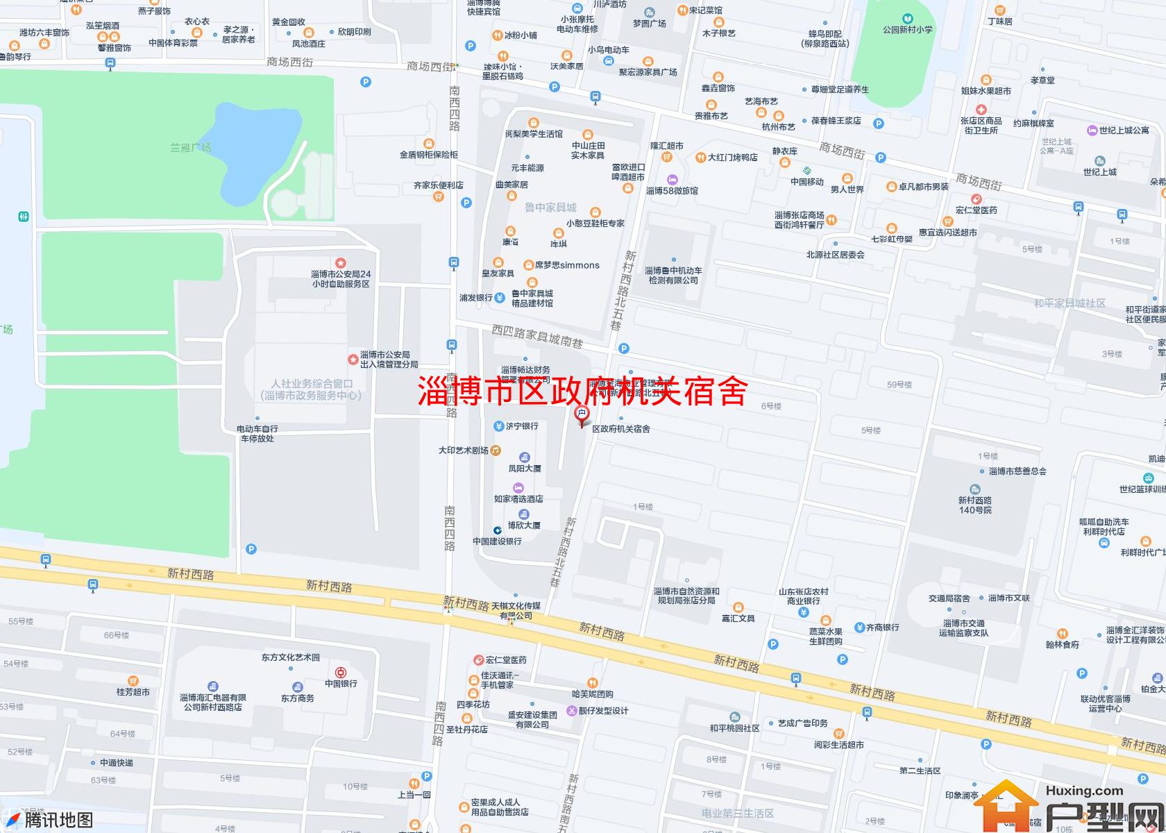 区政府机关宿舍小区 - 户型网