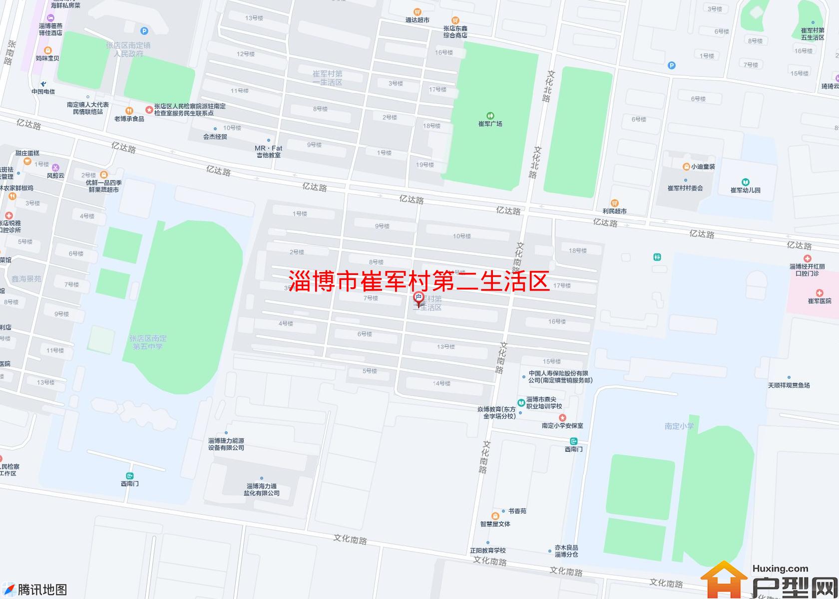 崔军村第二生活区小区 - 户型网