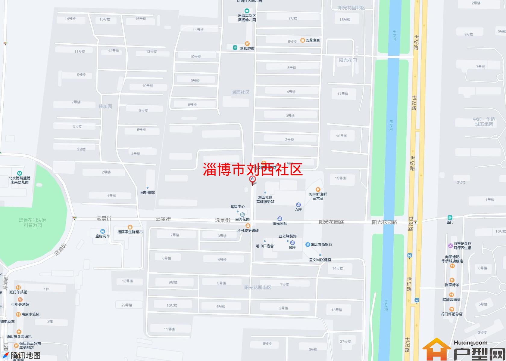 刘西社区小区 - 户型网
