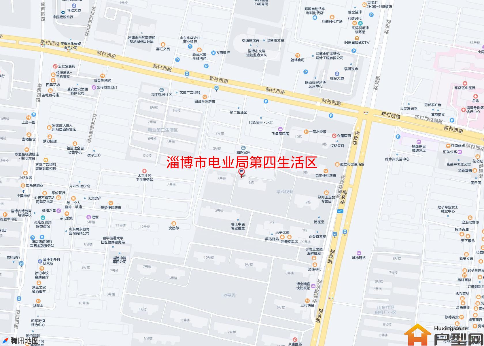 电业局第四生活区小区 - 户型网