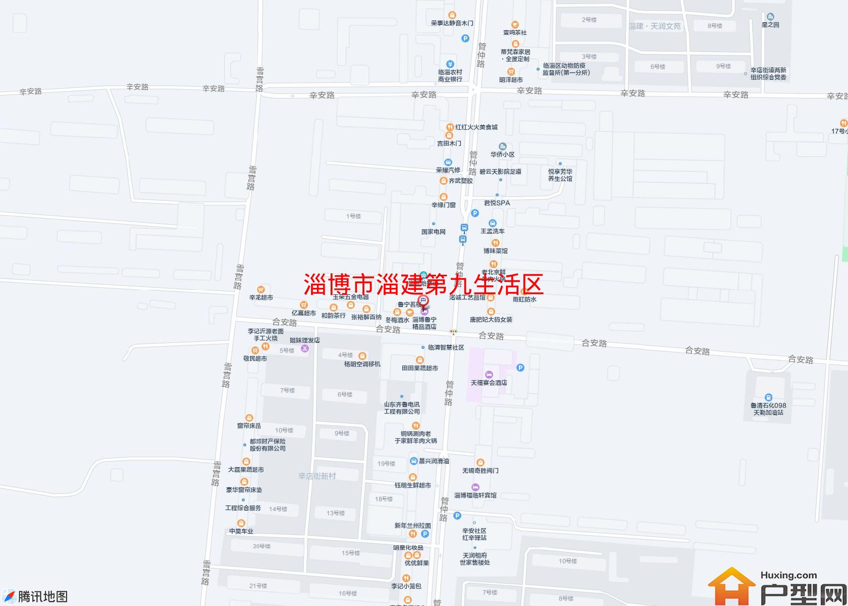 淄建第九生活区小区 - 户型网