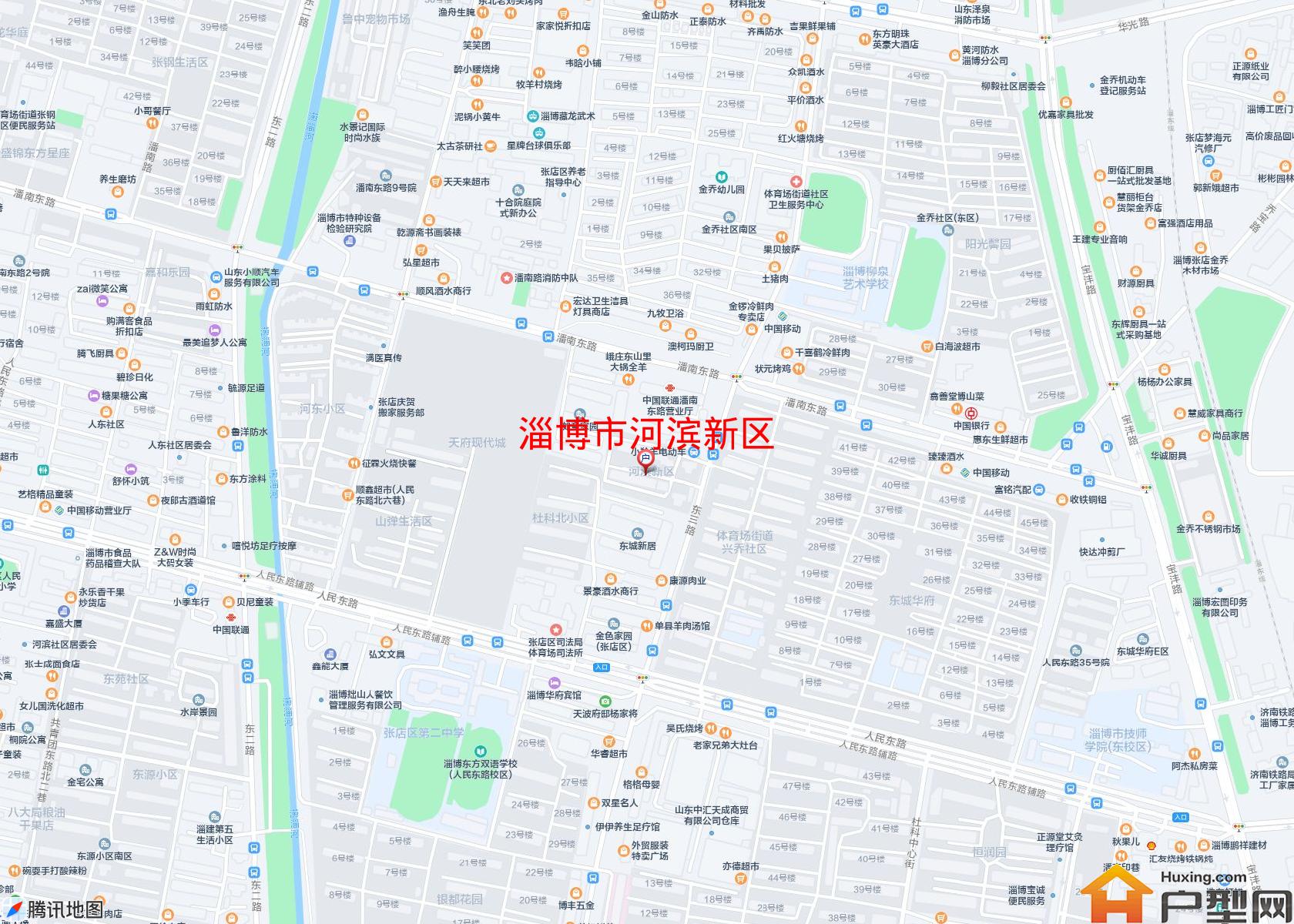河滨新区小区 - 户型网