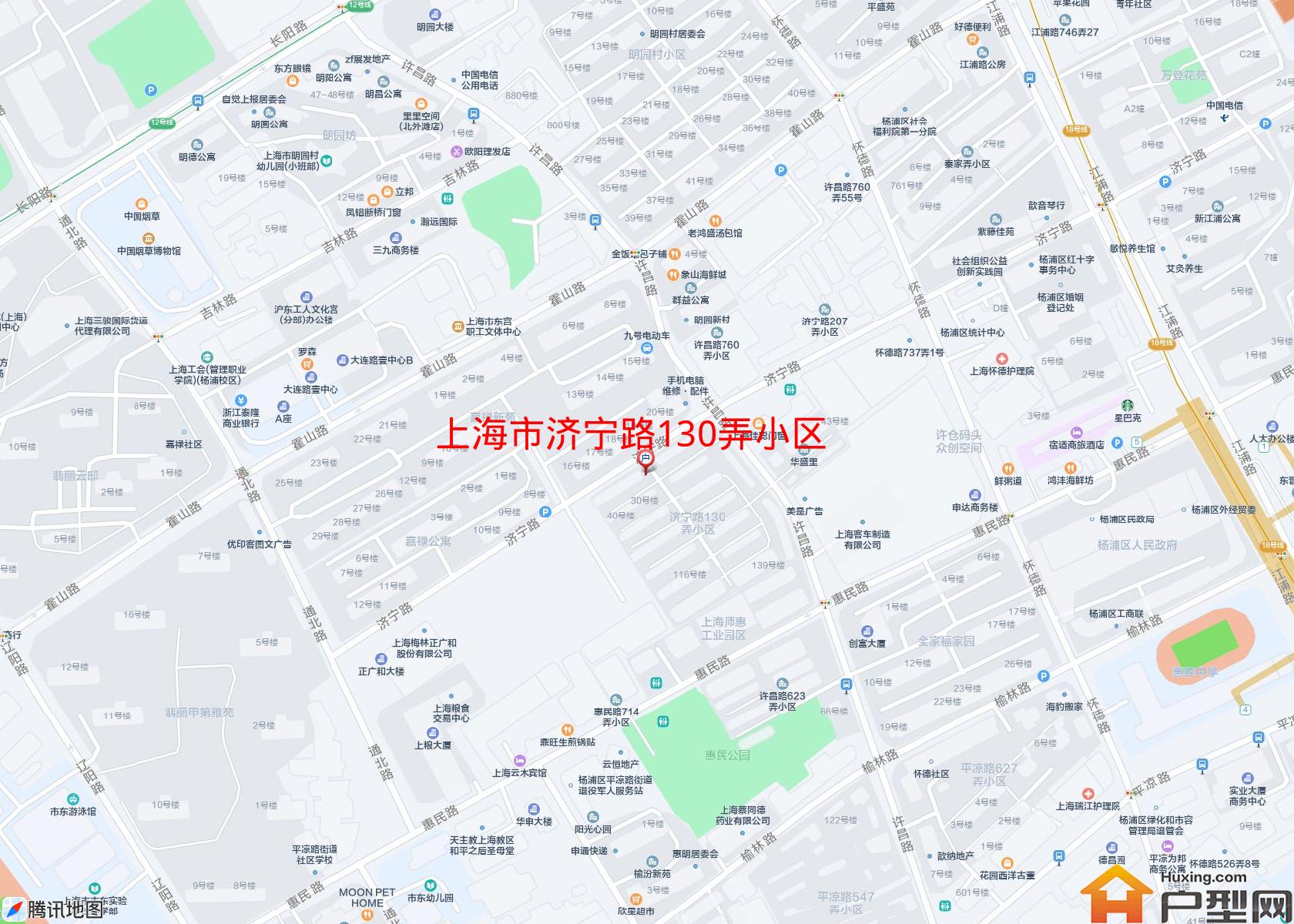 济宁路130弄小区小区 - 户型网