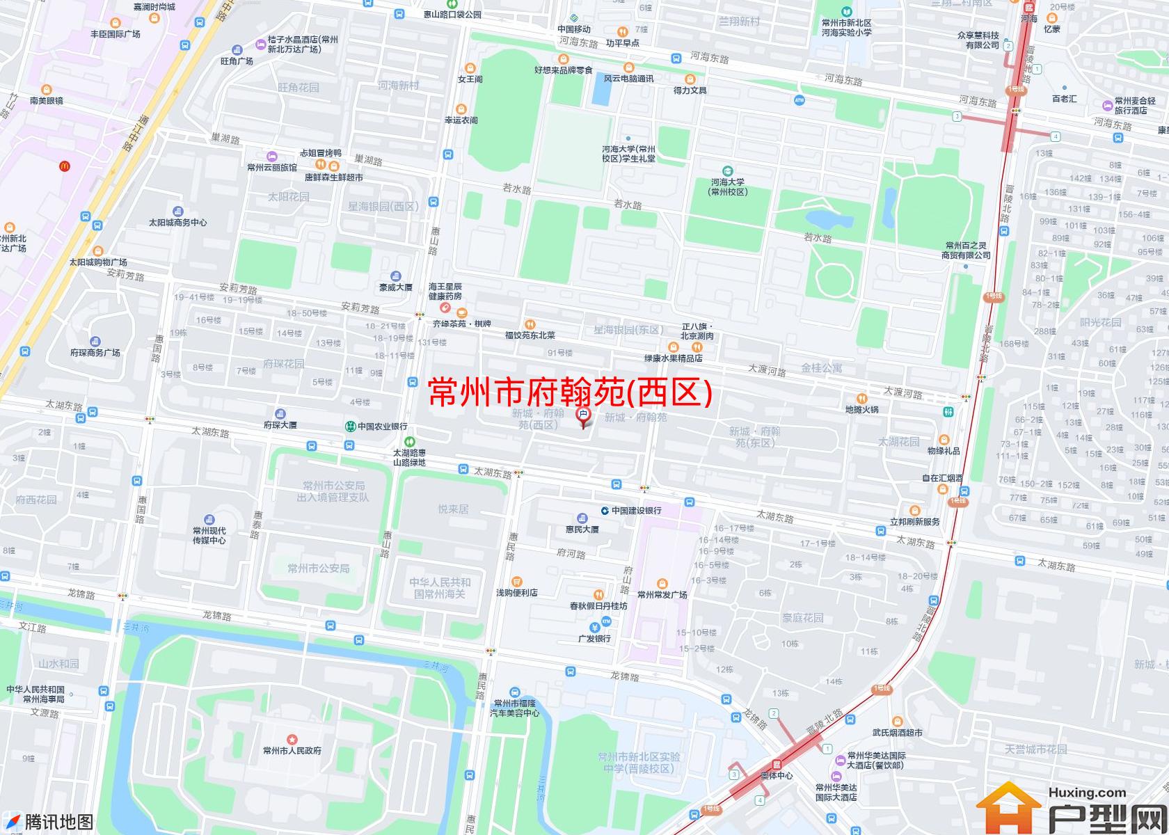 府翰苑(西区)小区 - 户型网