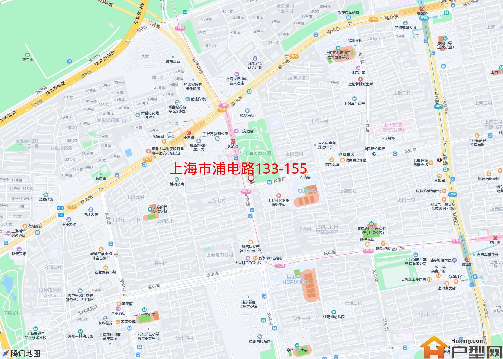 浦电路133-155号小区小区 - 户型网