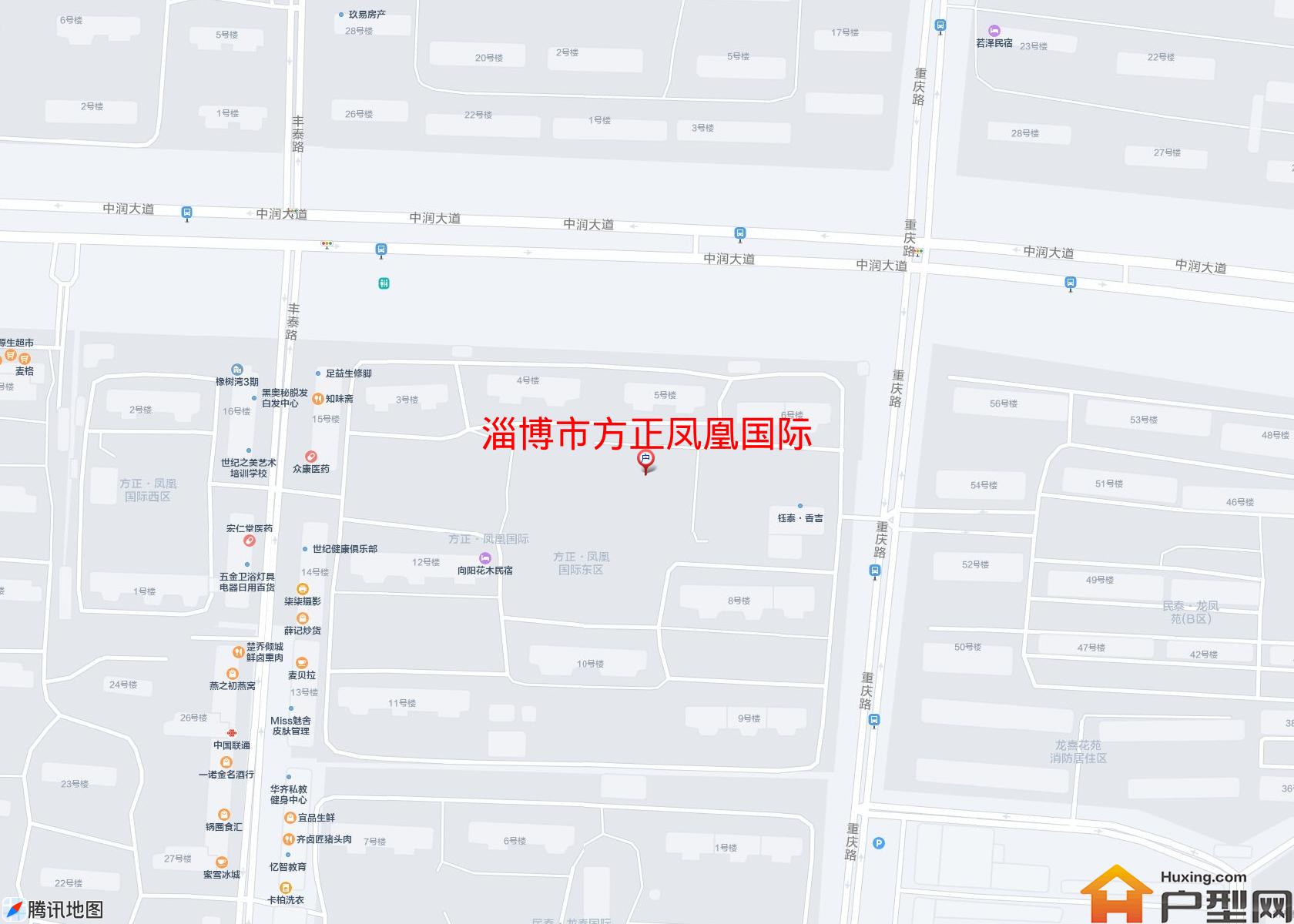 方正凤凰国际小区 - 户型网