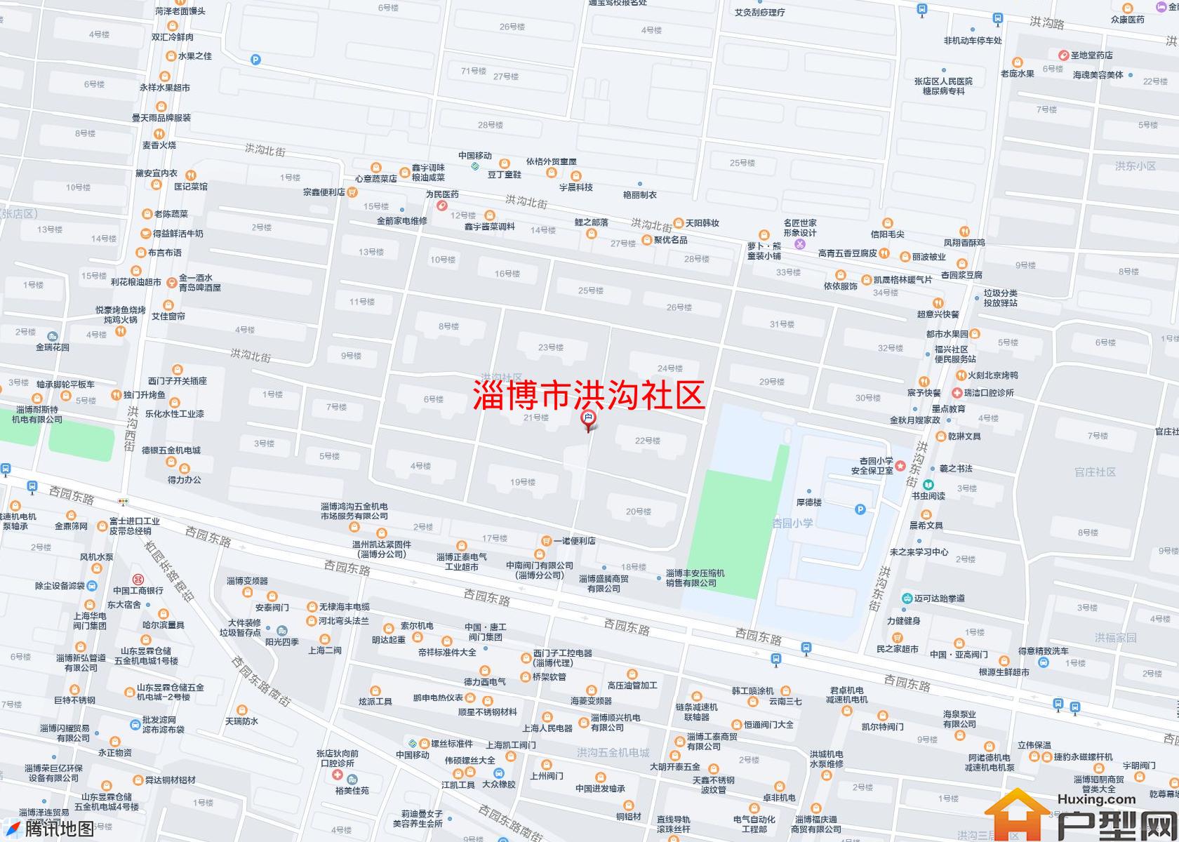 洪沟社区小区 - 户型网