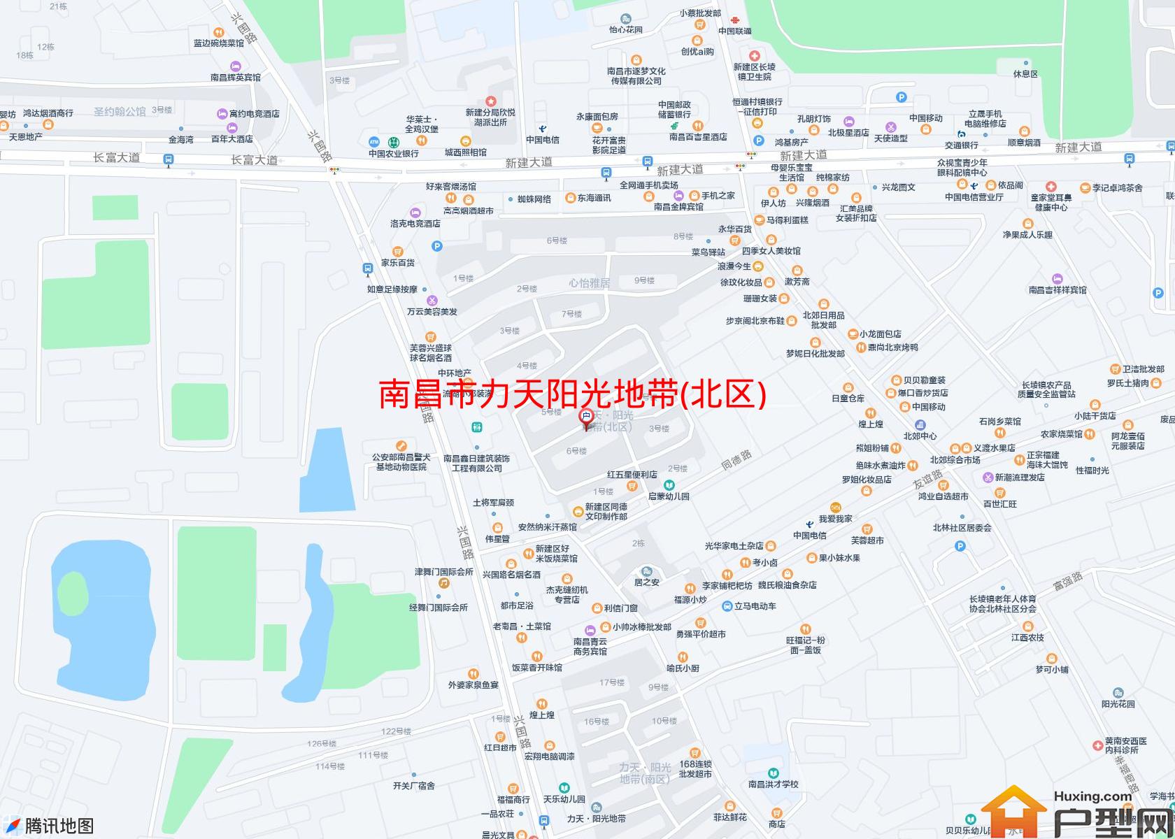 力天阳光地带(北区)小区 - 户型网