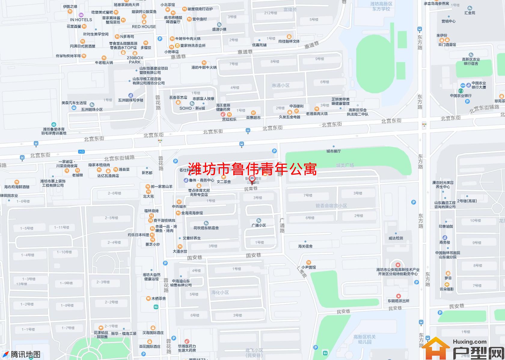 鲁伟青年公寓小区 - 户型网