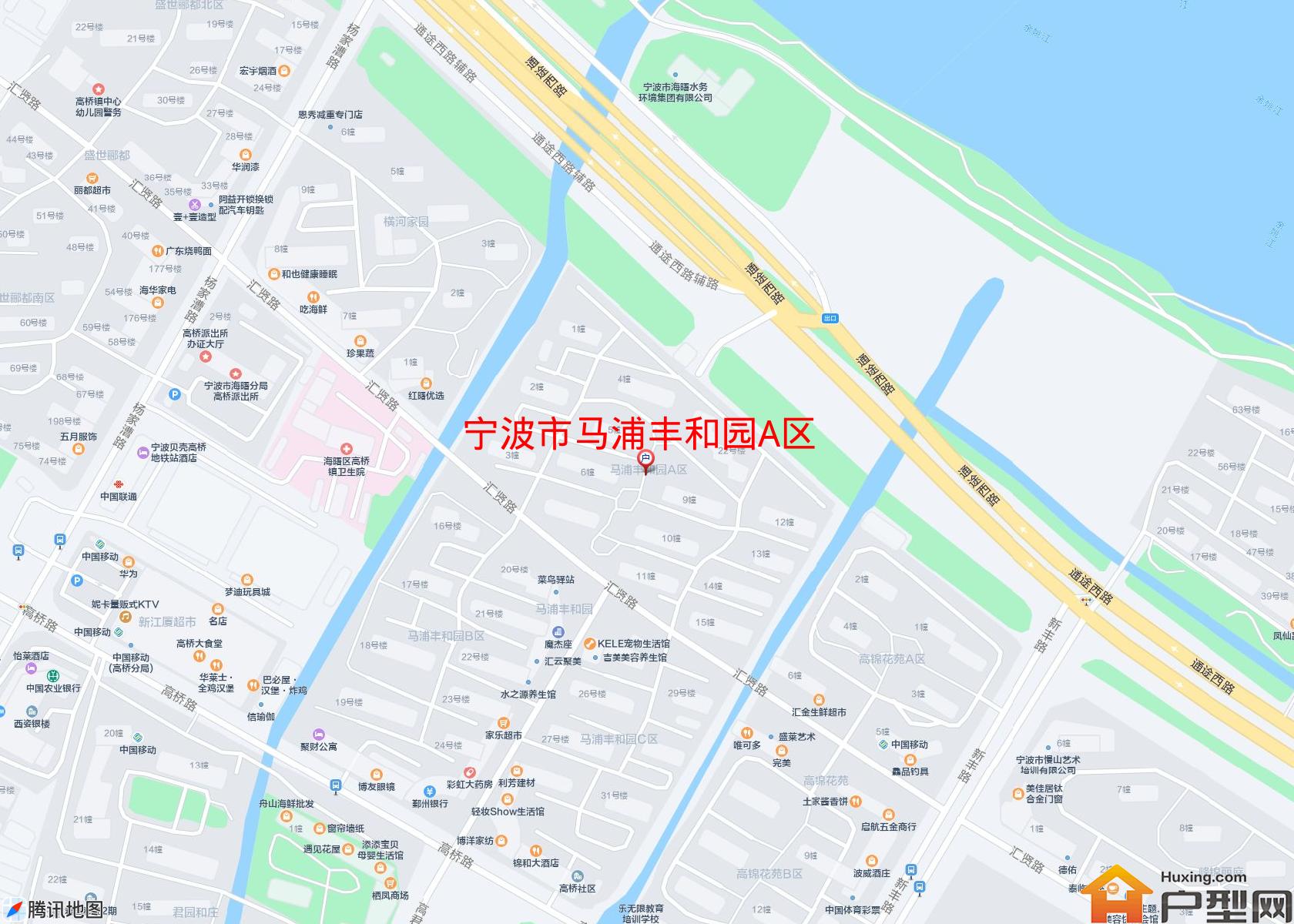 马浦丰和园A区小区 - 户型网