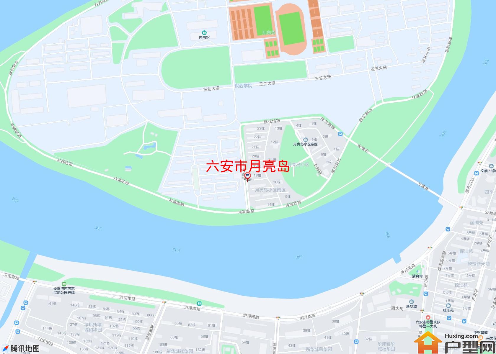 月亮岛小区 - 户型网