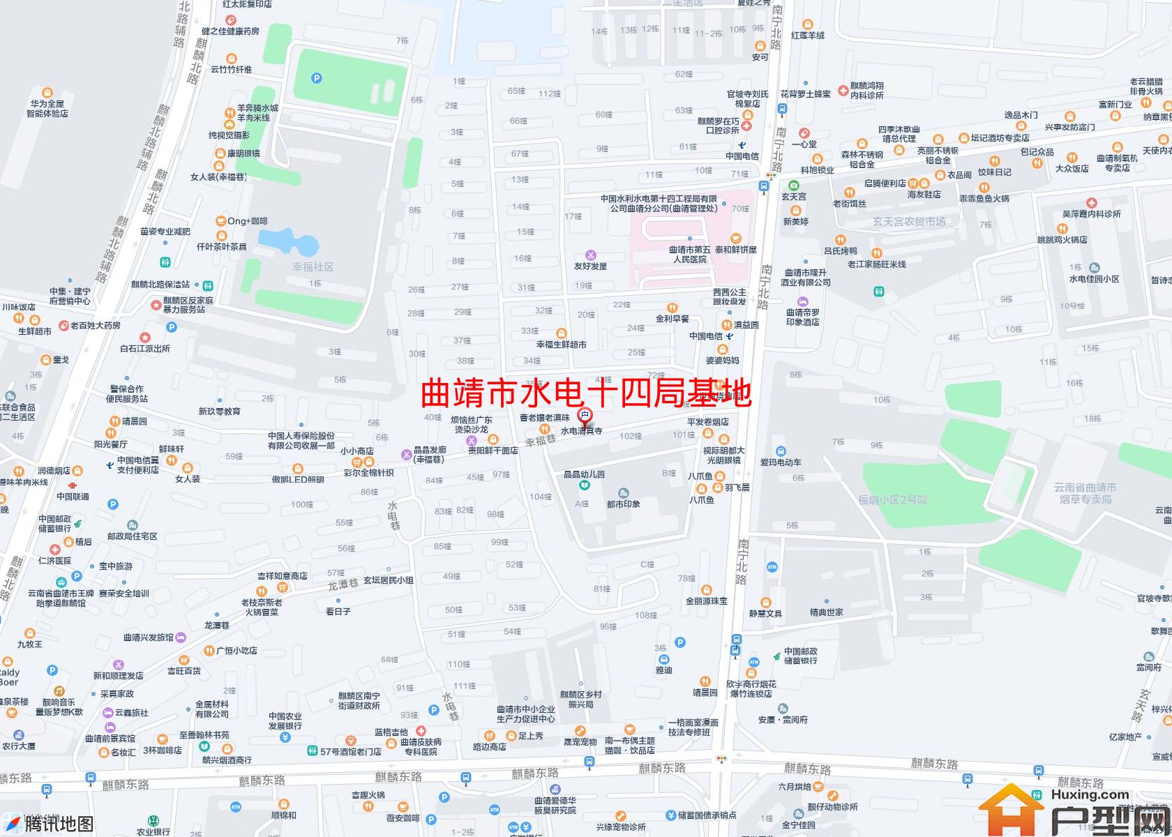 水电十四局基地小区 - 户型网