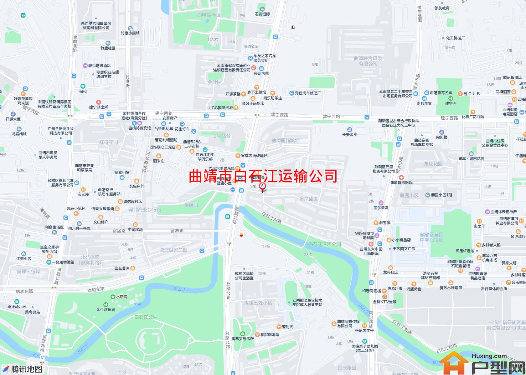 白石江运输公司小区 - 户型网