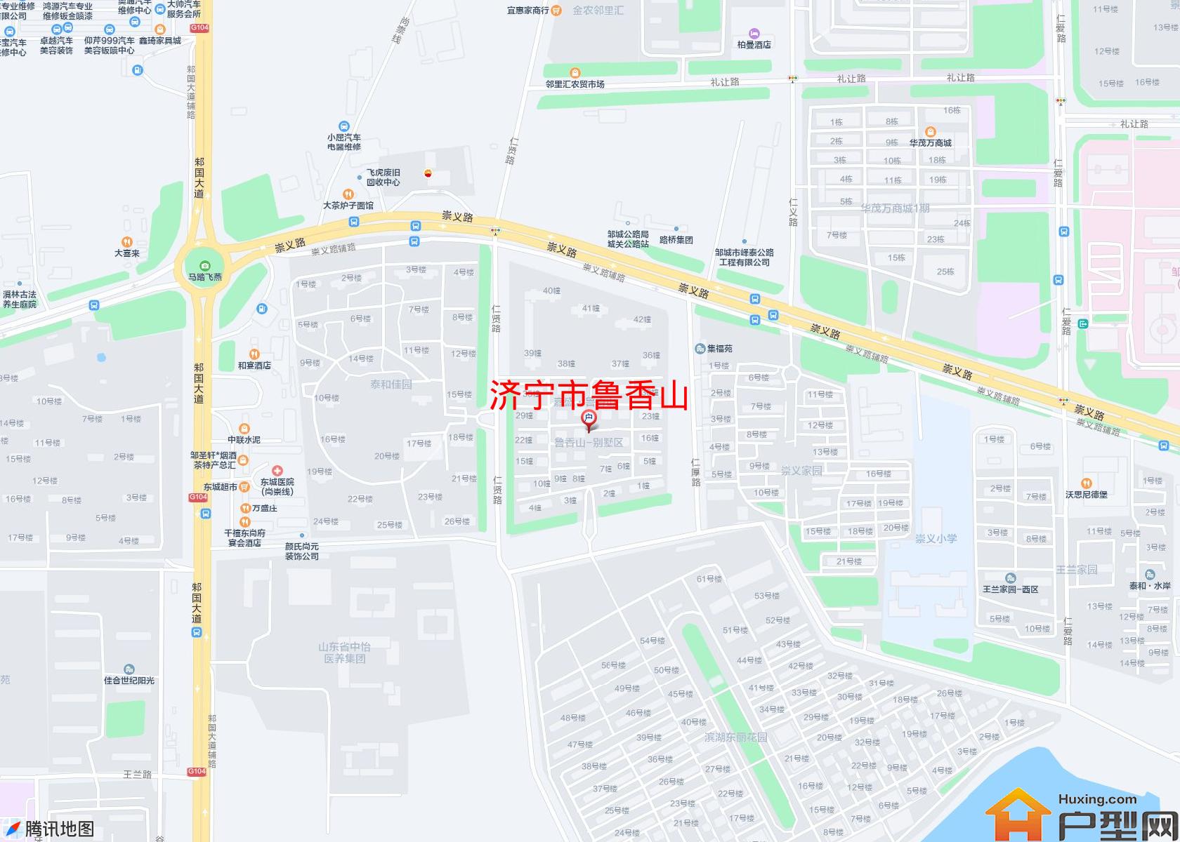 鲁香山小区 - 户型网
