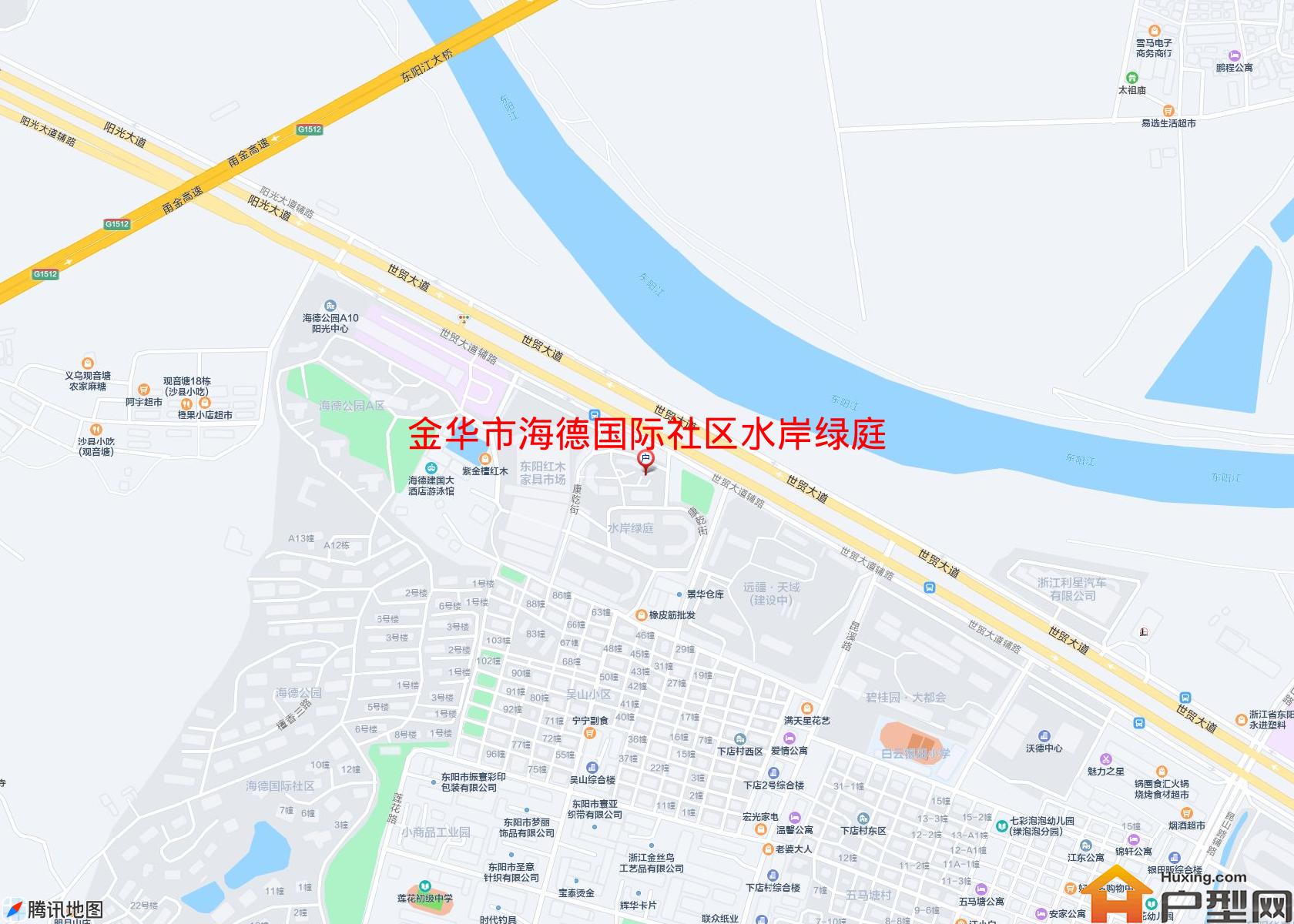 海德国际社区水岸绿庭A区小区 - 户型网