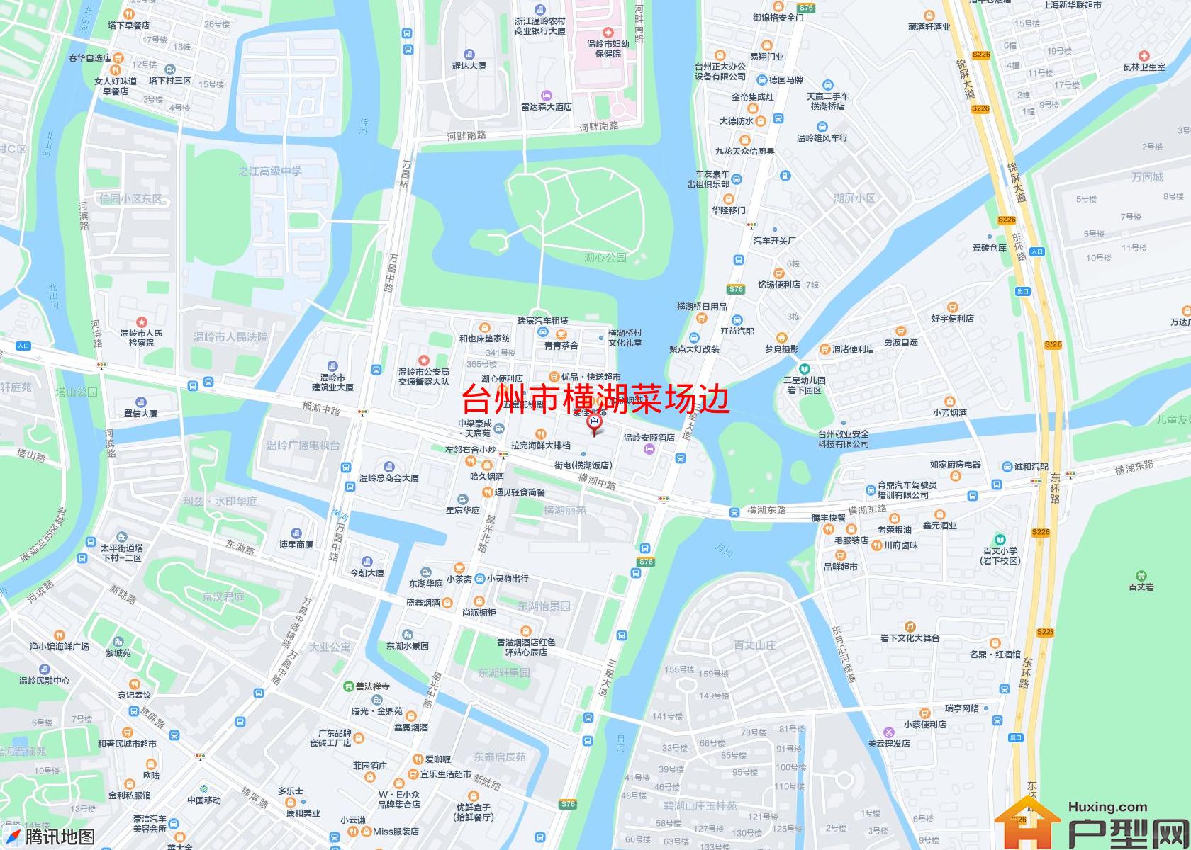 横湖菜场边小区 - 户型网