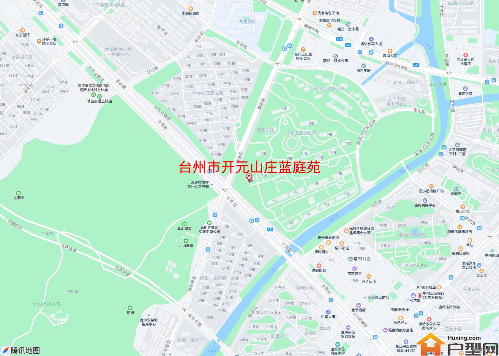 开元山庄蓝庭苑小区 - 户型网
