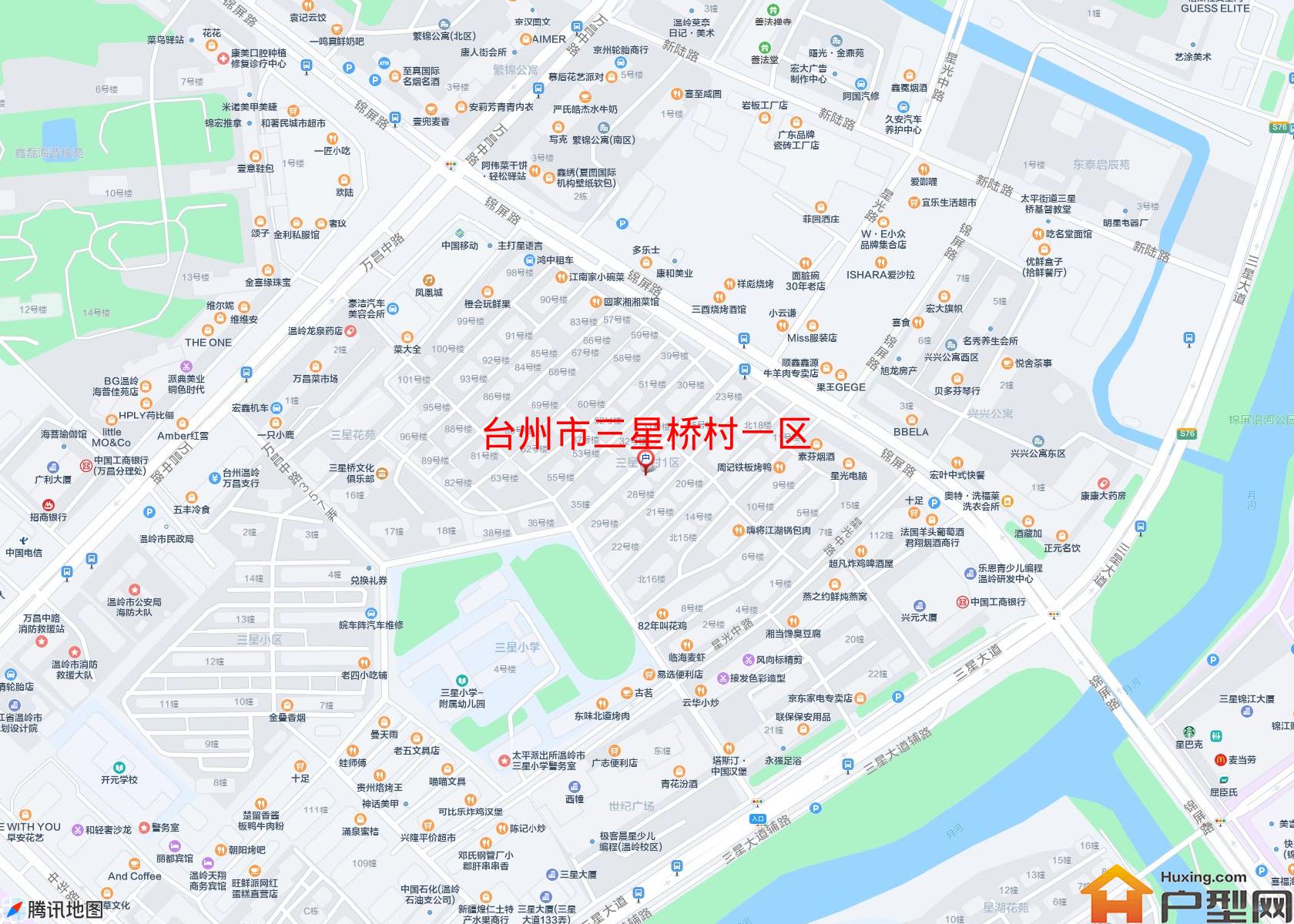 三星桥村一区小区 - 户型网