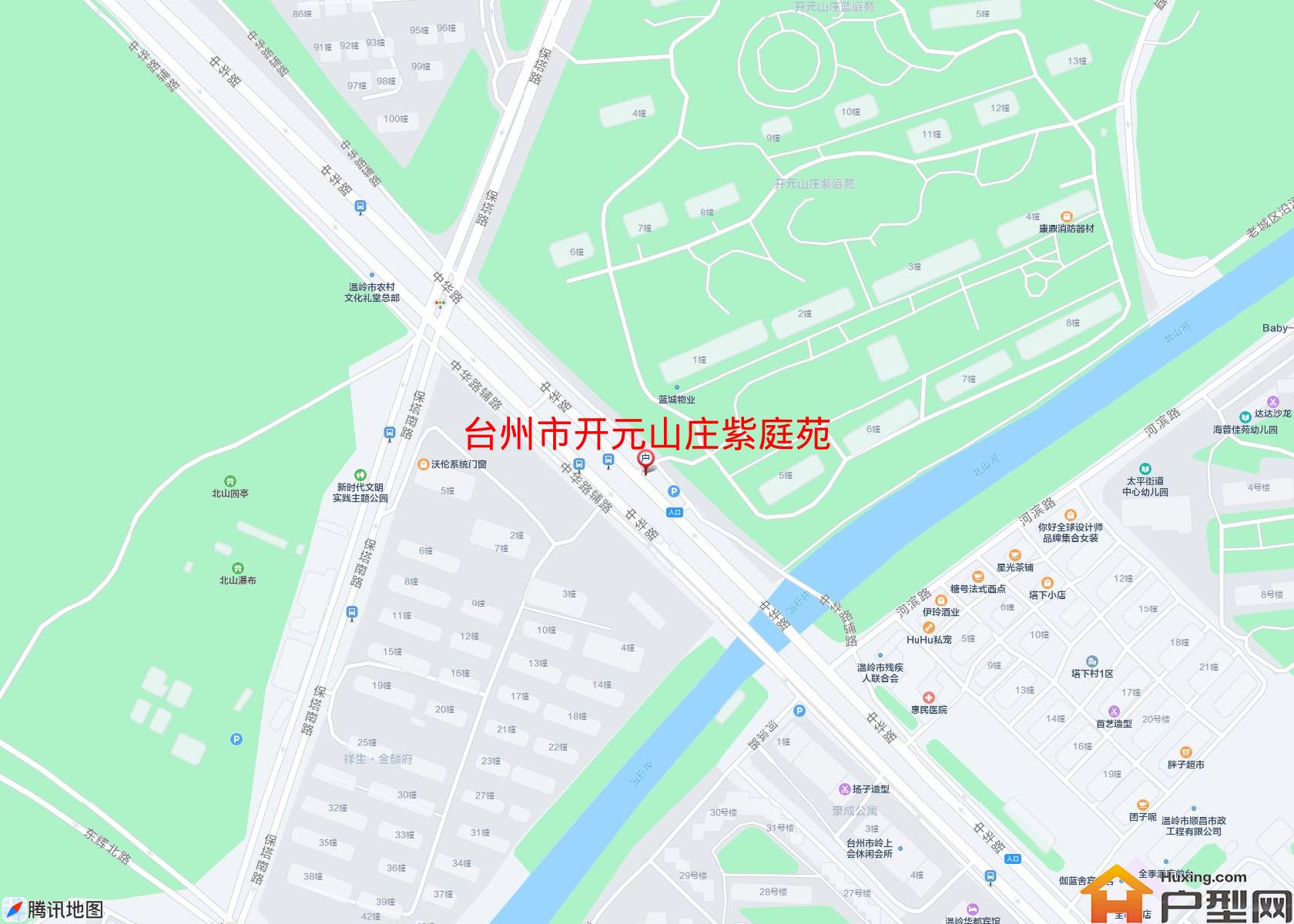 开元山庄紫庭苑小区 - 户型网