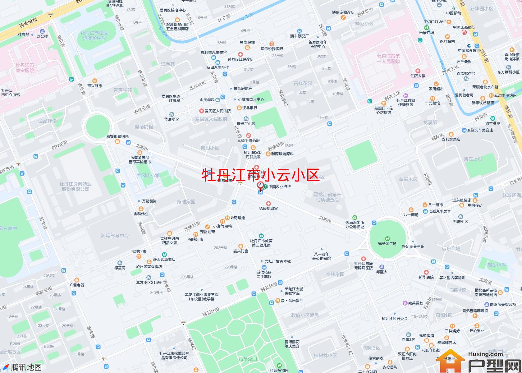 小云小区小区 - 户型网