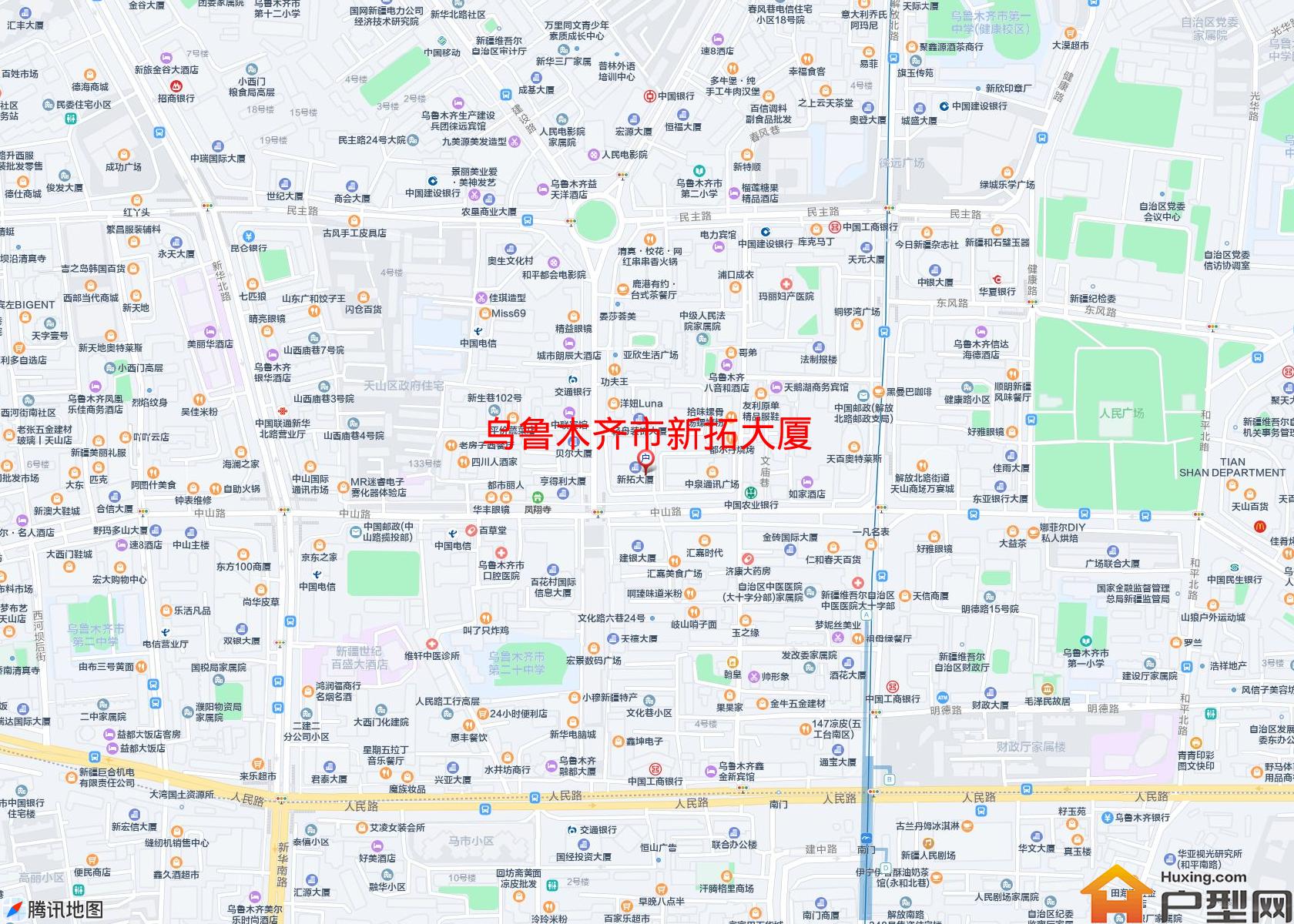 新拓大厦小区 - 户型网